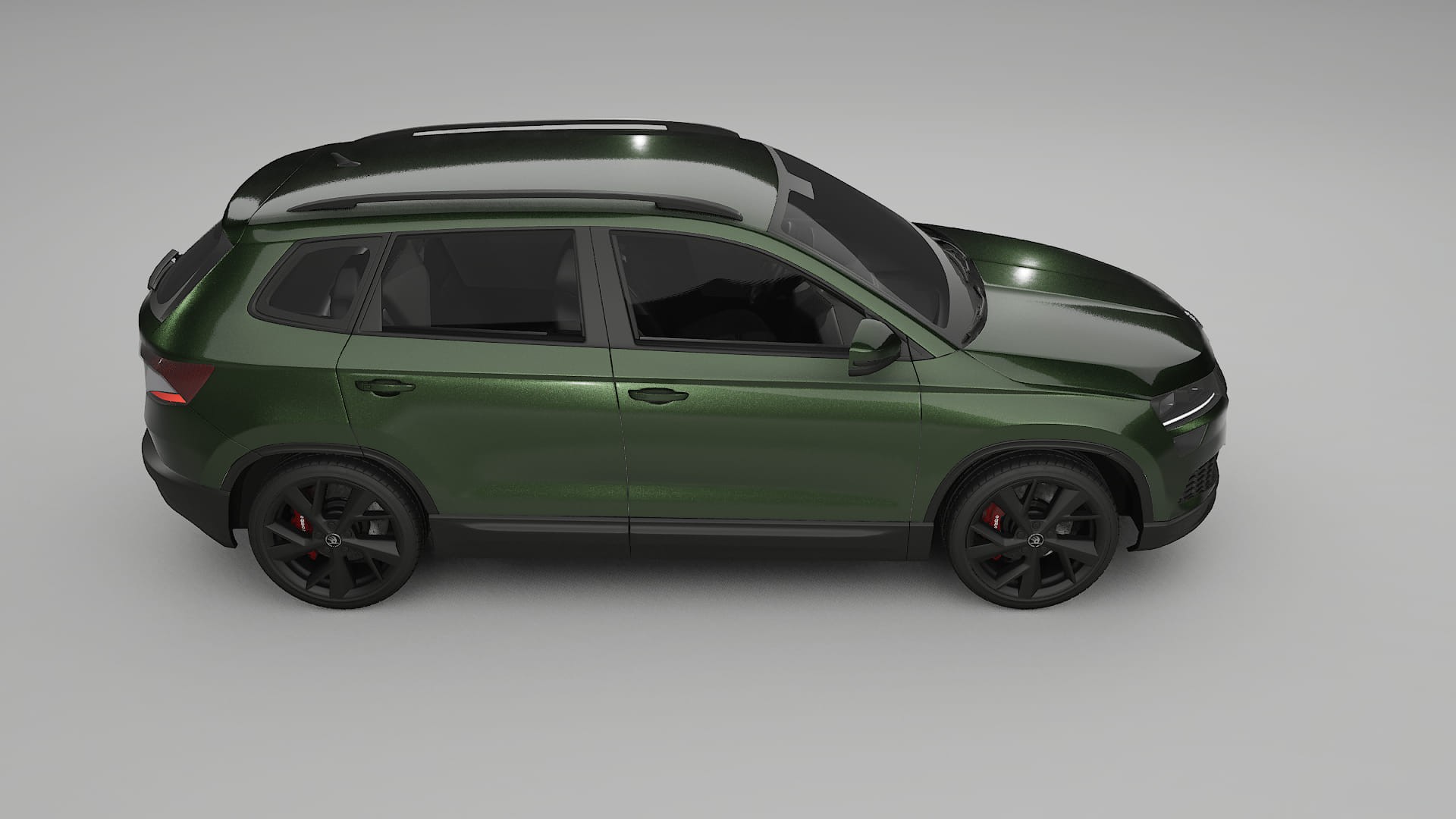 Škoda Karoq NU7 TPU Paint Protection Film | LAGOON Color Change PPF Full Pre-Cut Kit