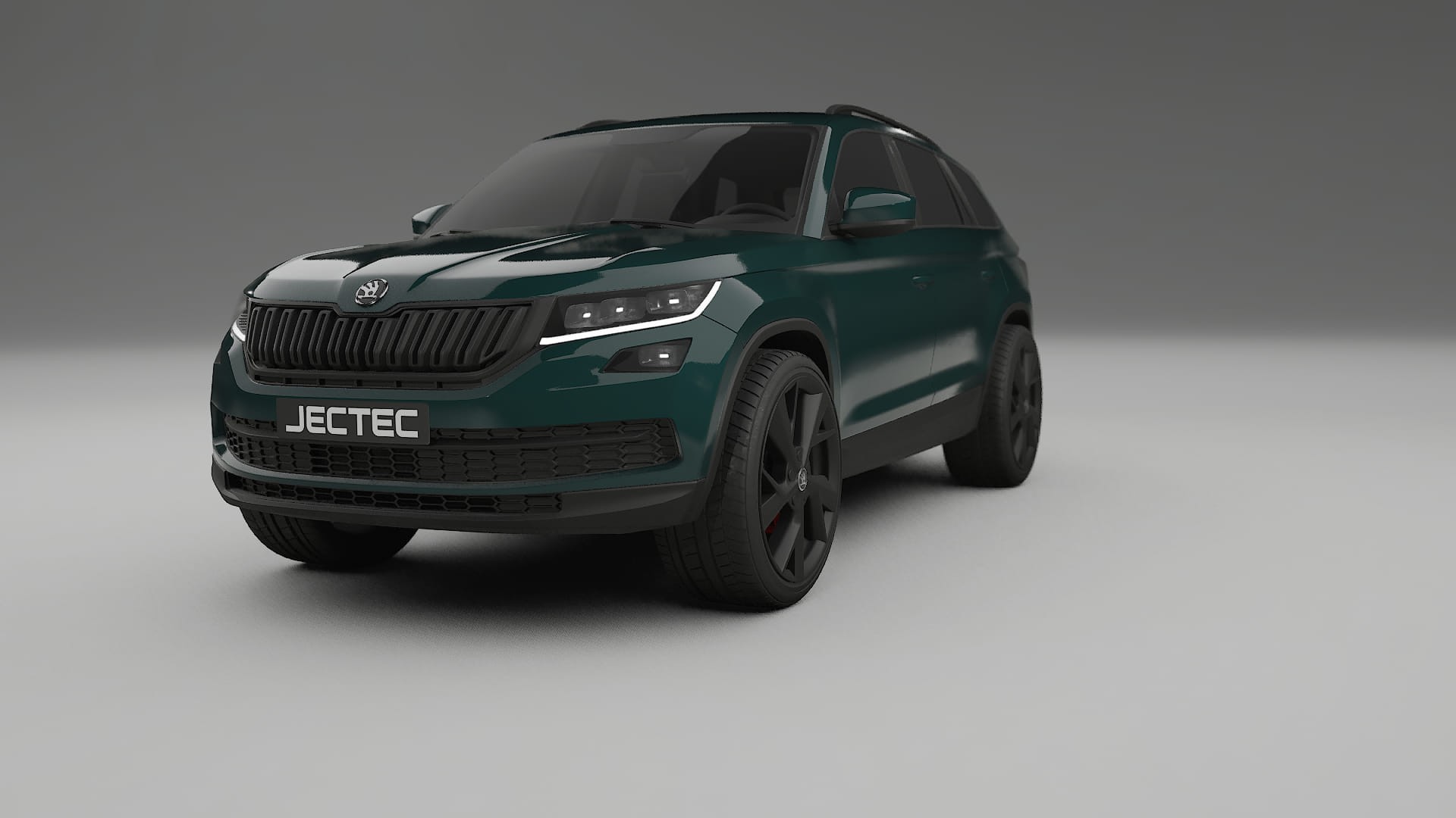 Škoda Kodiaq NS7 TPU Paint Protection Film | INFERNO Color Change PPF Full Pre-Cut Kit