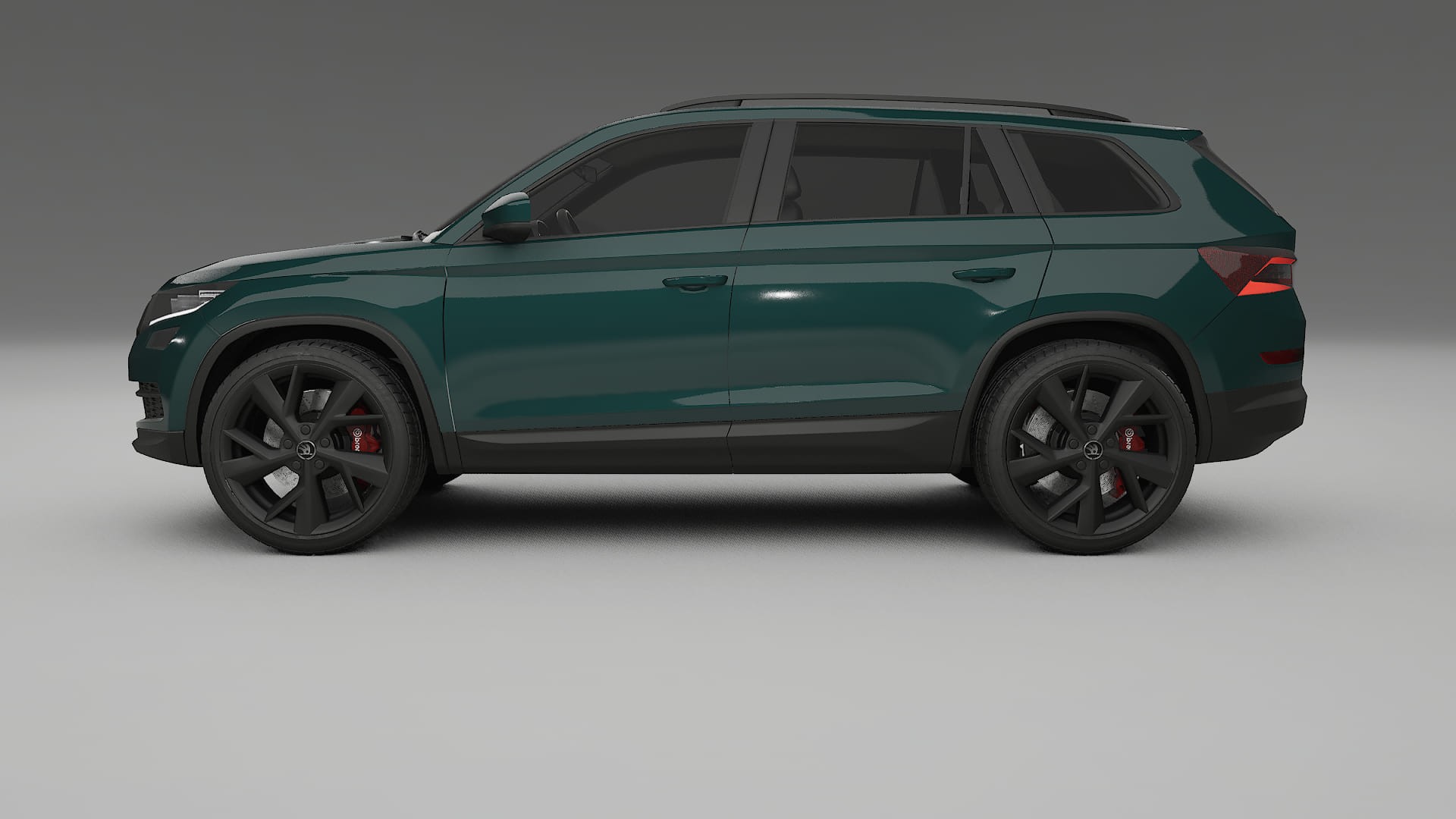 Škoda Kodiaq NS7 TPU Paint Protection Film | INFERNO Color Change PPF Full Pre-Cut Kit