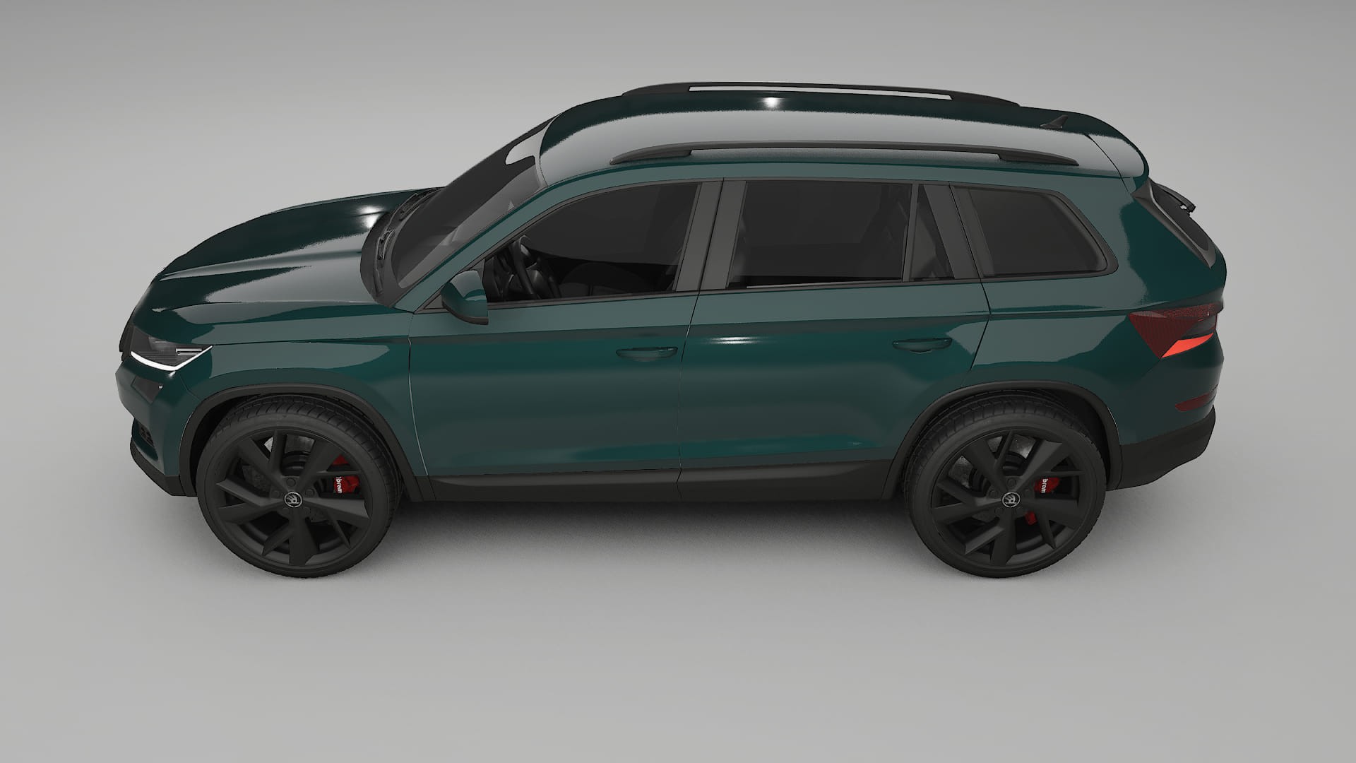 Škoda Kodiaq NS7 TPU Paint Protection Film | INFERNO Color Change PPF Full Pre-Cut Kit
