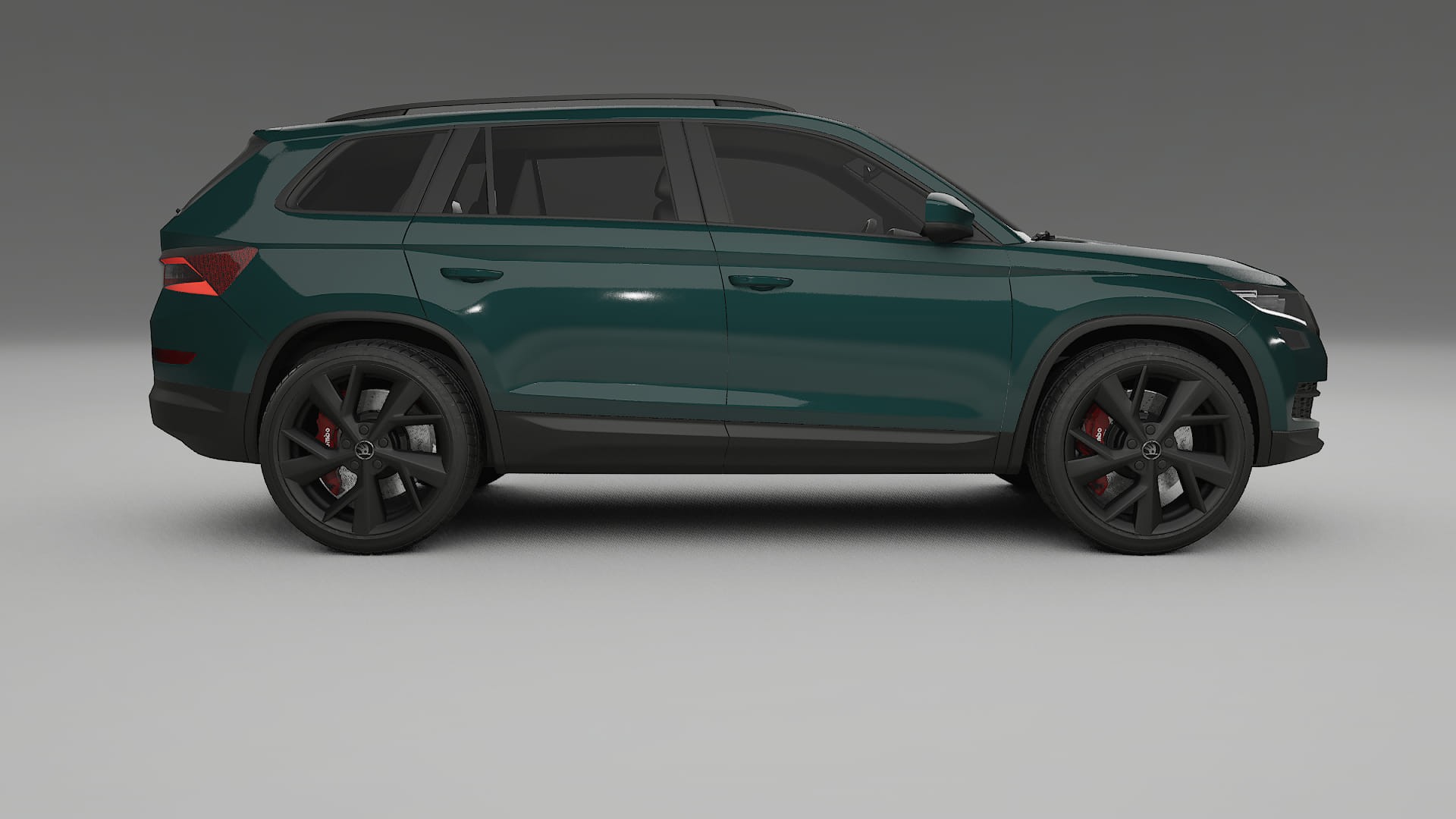 Škoda Kodiaq NS7 TPU Paint Protection Film | INFERNO Color Change PPF Full Pre-Cut Kit