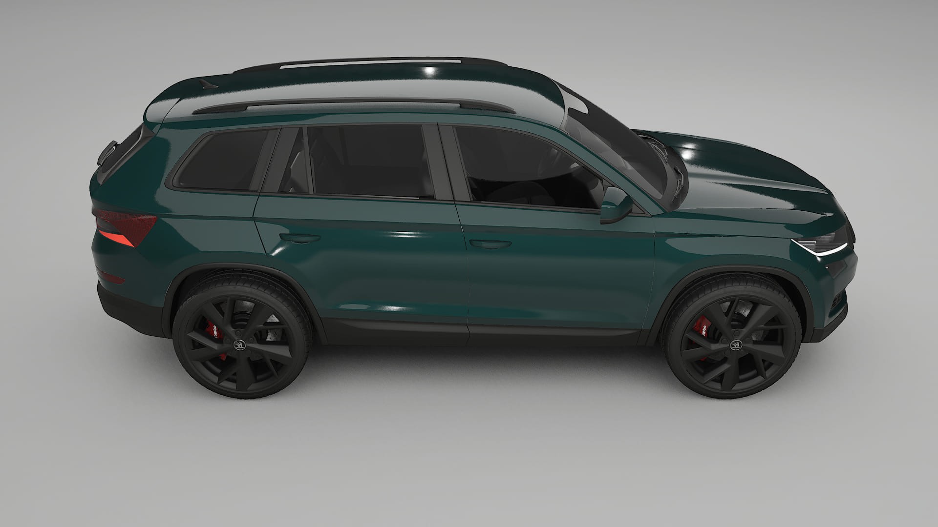 Škoda Kodiaq NS7 TPU Paint Protection Film | INFERNO Color Change PPF Full Pre-Cut Kit