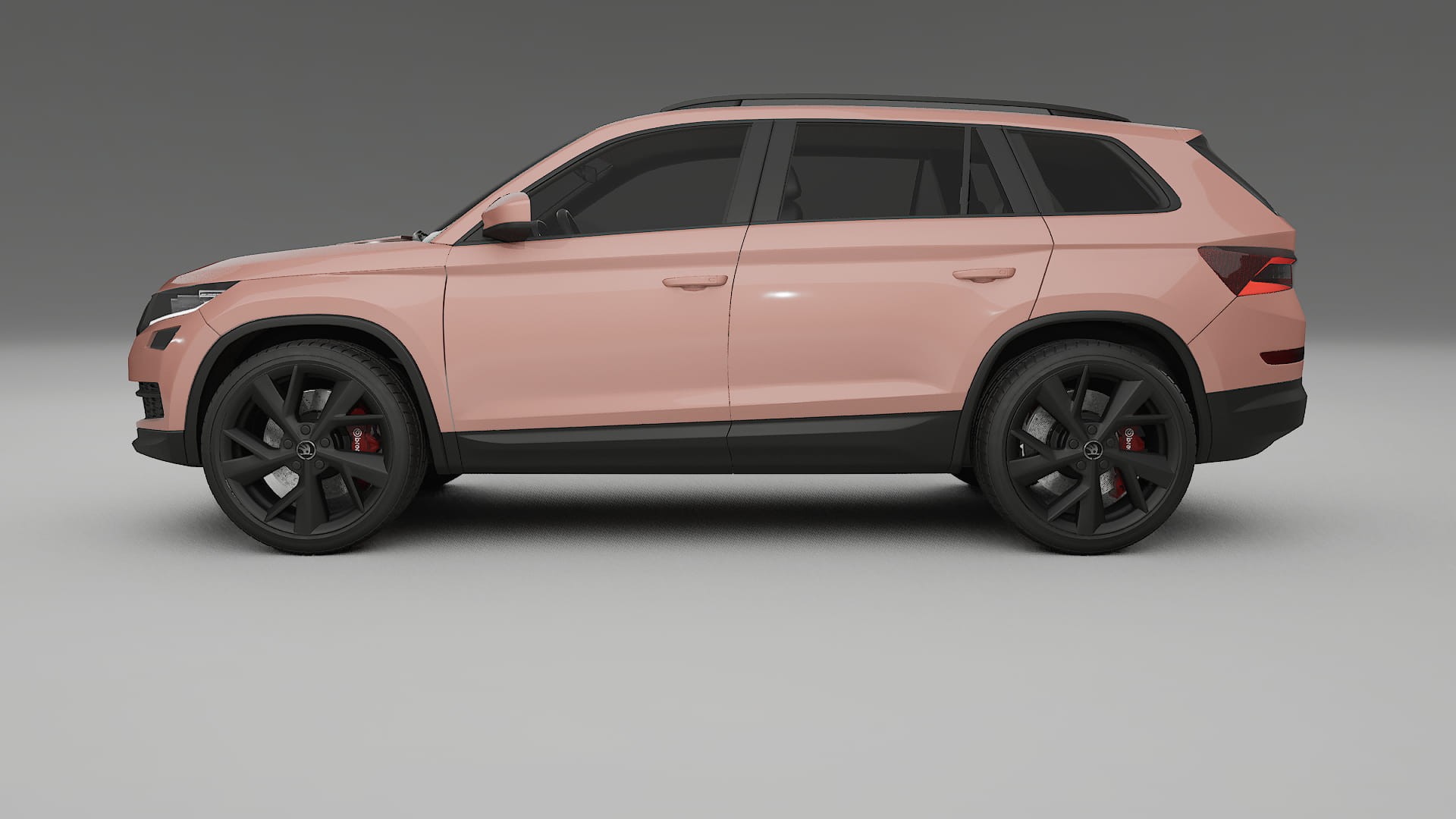 Škoda Kodiaq NS7 TPU Paint Protection Film | BLUSH Color Change PPF Full Pre-Cut Kit