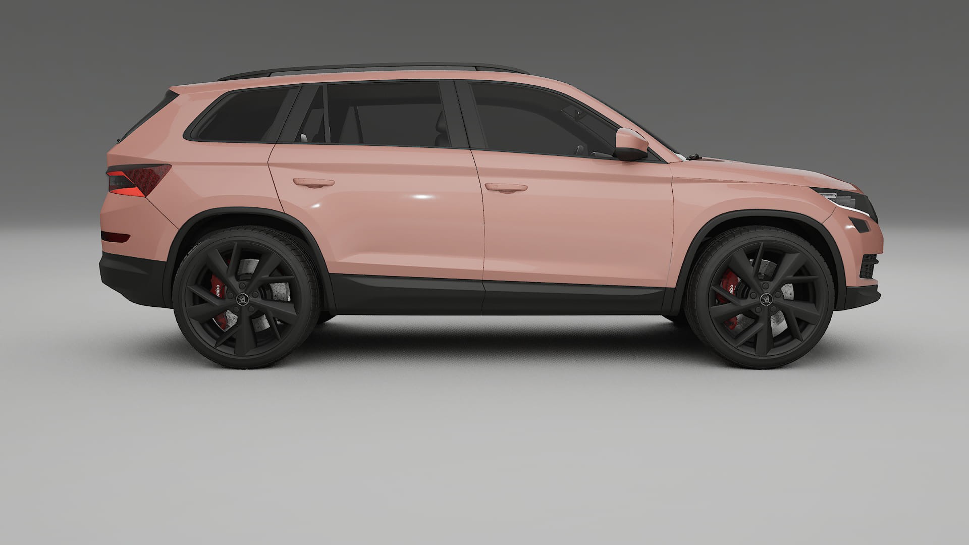 Škoda Kodiaq NS7 TPU Paint Protection Film | BLUSH Color Change PPF Full Pre-Cut Kit