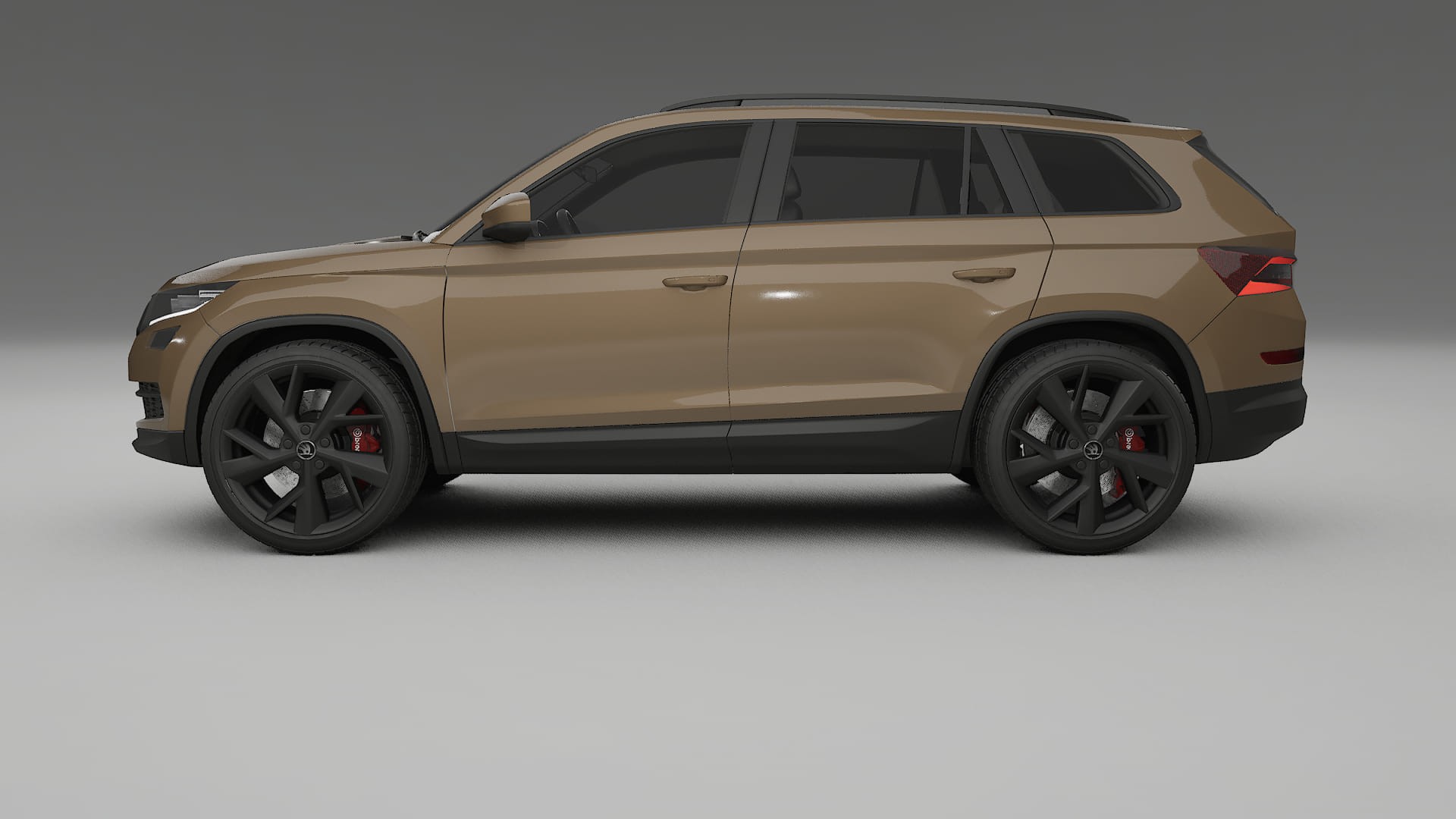 Škoda Kodiaq NS7 TPU Paint Protection Film | SAHARA Color Change PPF Full Pre-Cut Kit