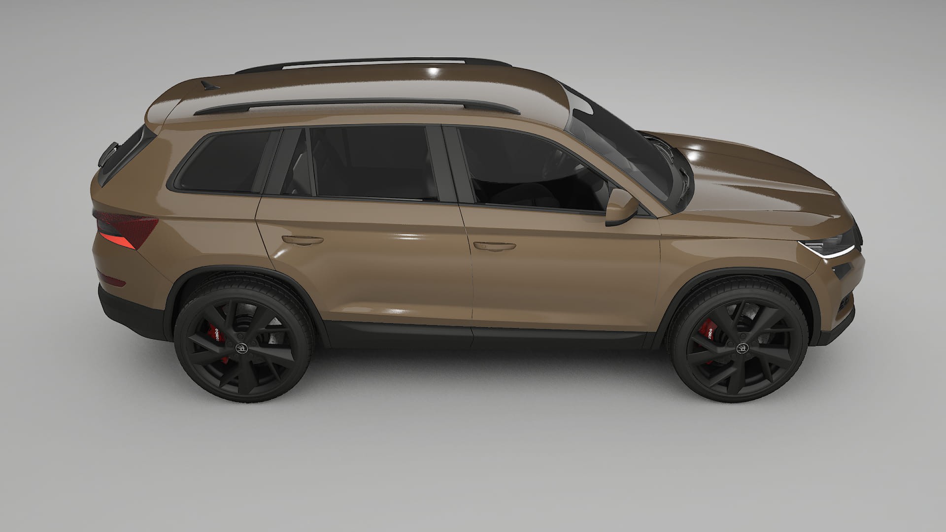Škoda Kodiaq NS7 TPU Paint Protection Film | SAHARA Color Change PPF Full Pre-Cut Kit