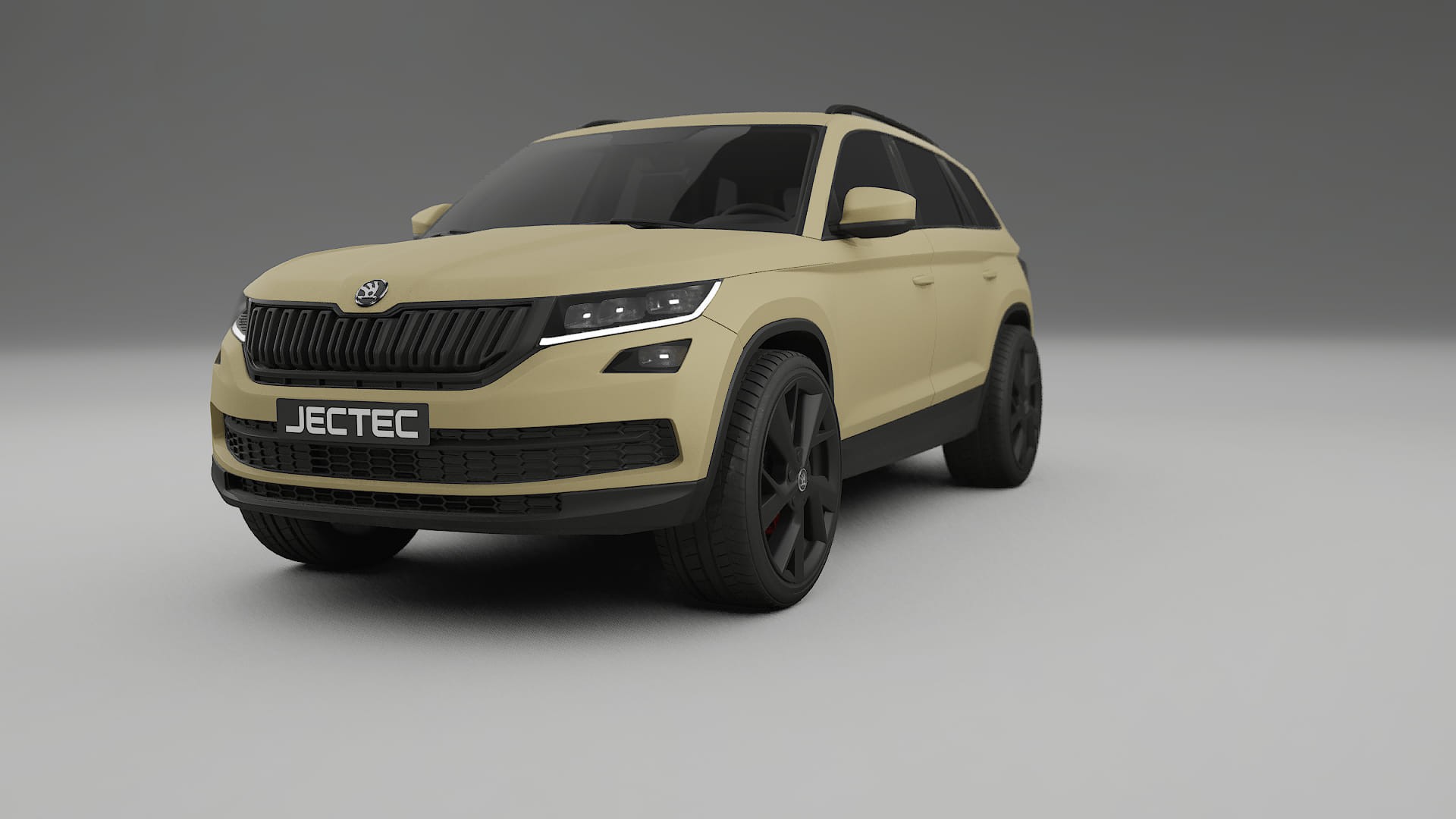 Škoda Kodiaq NS7 TPU Paint Protection Film | SAND Color Change PPF Full Pre-Cut Kit