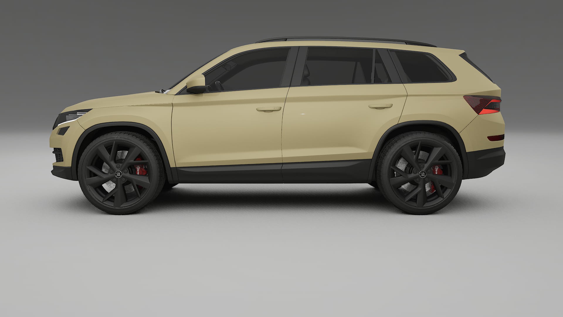 Škoda Kodiaq NS7 TPU Paint Protection Film | SAND Color Change PPF Full Pre-Cut Kit