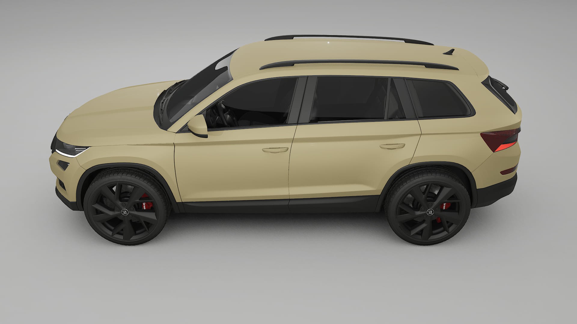 Škoda Kodiaq NS7 TPU Paint Protection Film | SAND Color Change PPF Full Pre-Cut Kit
