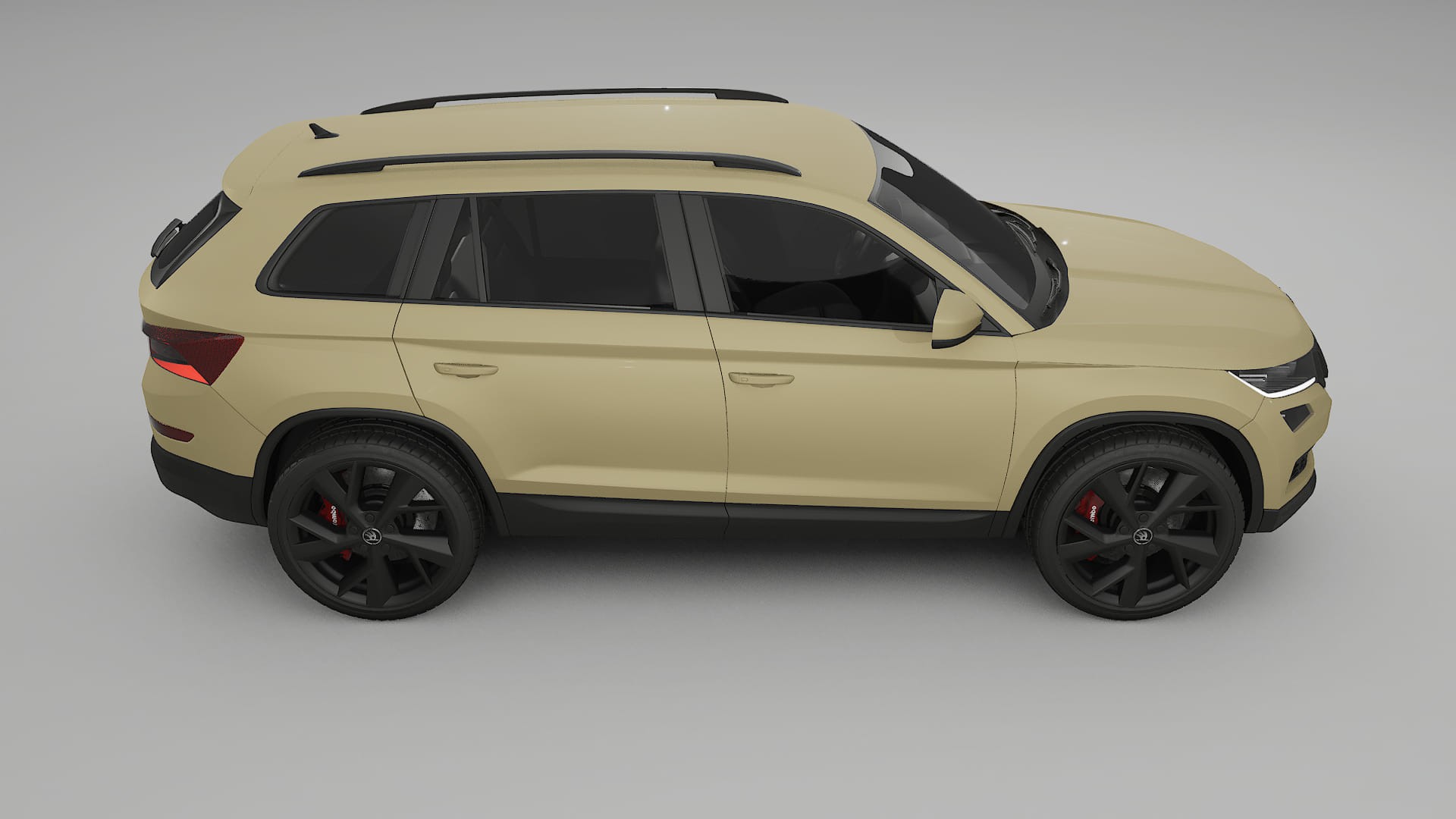 Škoda Kodiaq NS7 TPU Paint Protection Film | SAND Color Change PPF Full Pre-Cut Kit