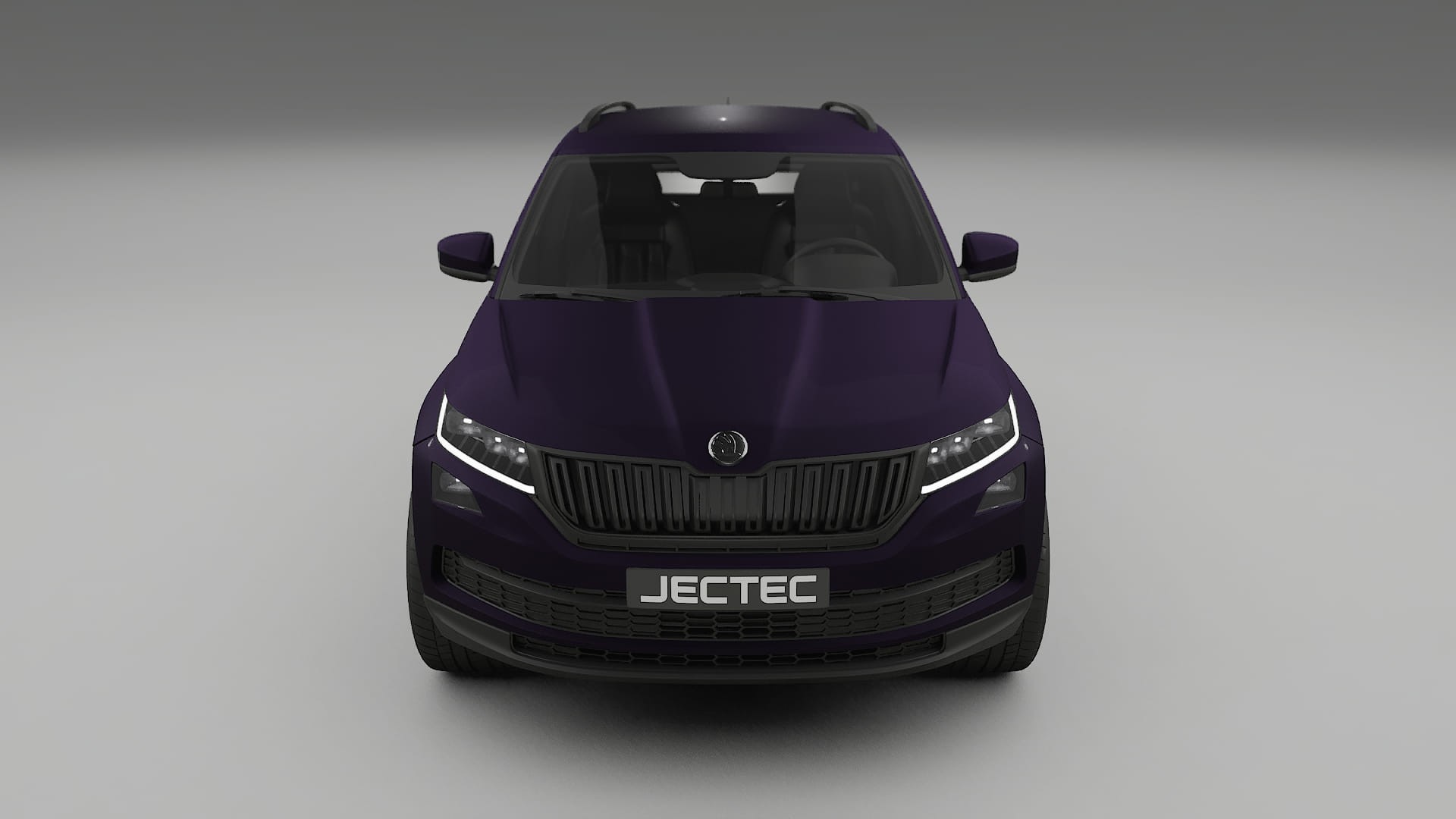 Škoda Kodiaq NS7 TPU Paint Protection Film | VIOLET Color Change PPF Full Pre-Cut Kit