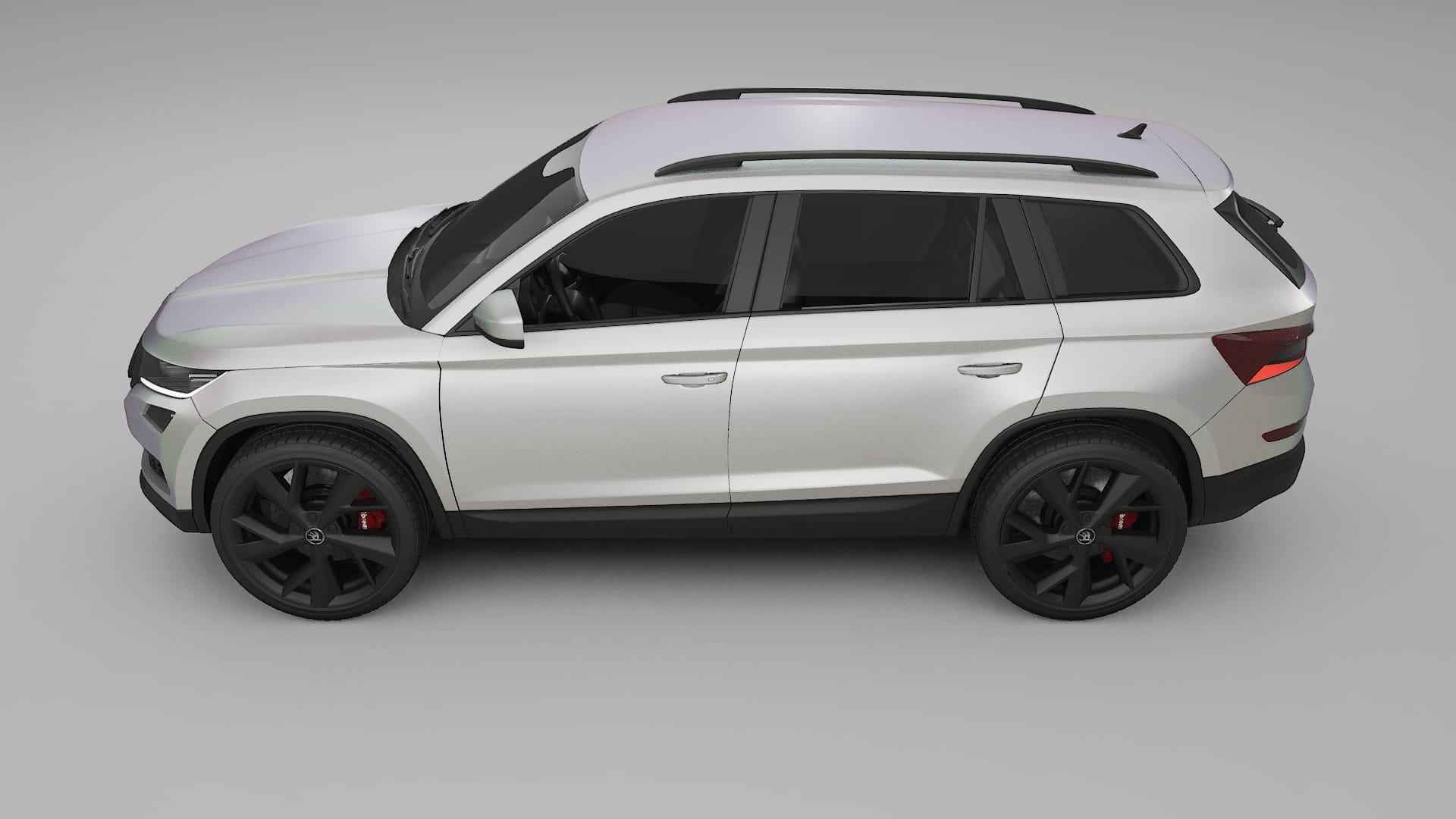 Škoda Kodiaq NS7 TPU Paint Protection Film | NEBULA Color Change PPF Full Pre-Cut Kit