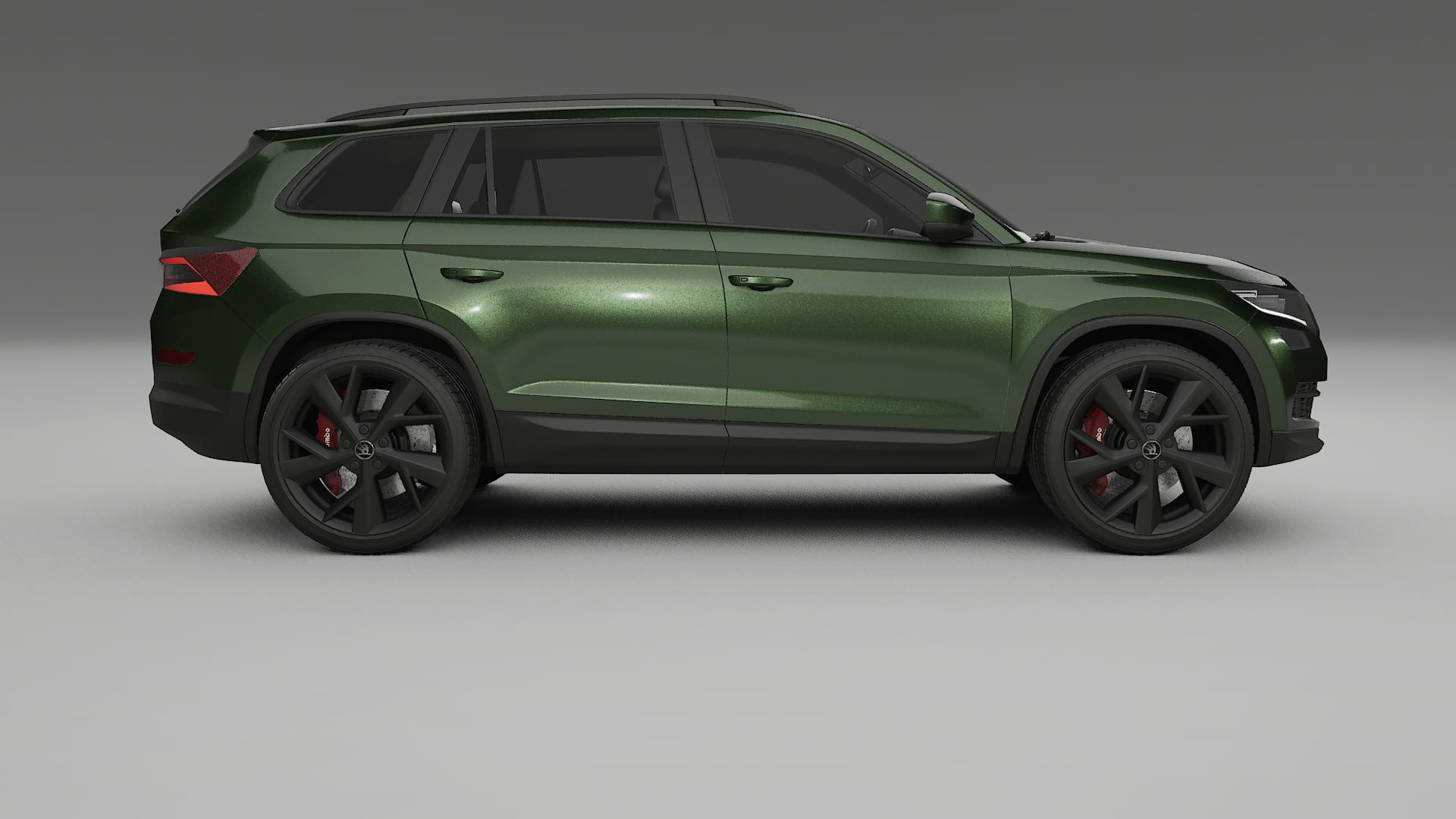 Škoda Kodiaq NS7 TPU Paint Protection Film | LAGOON Color Change PPF Full Pre-Cut Kit