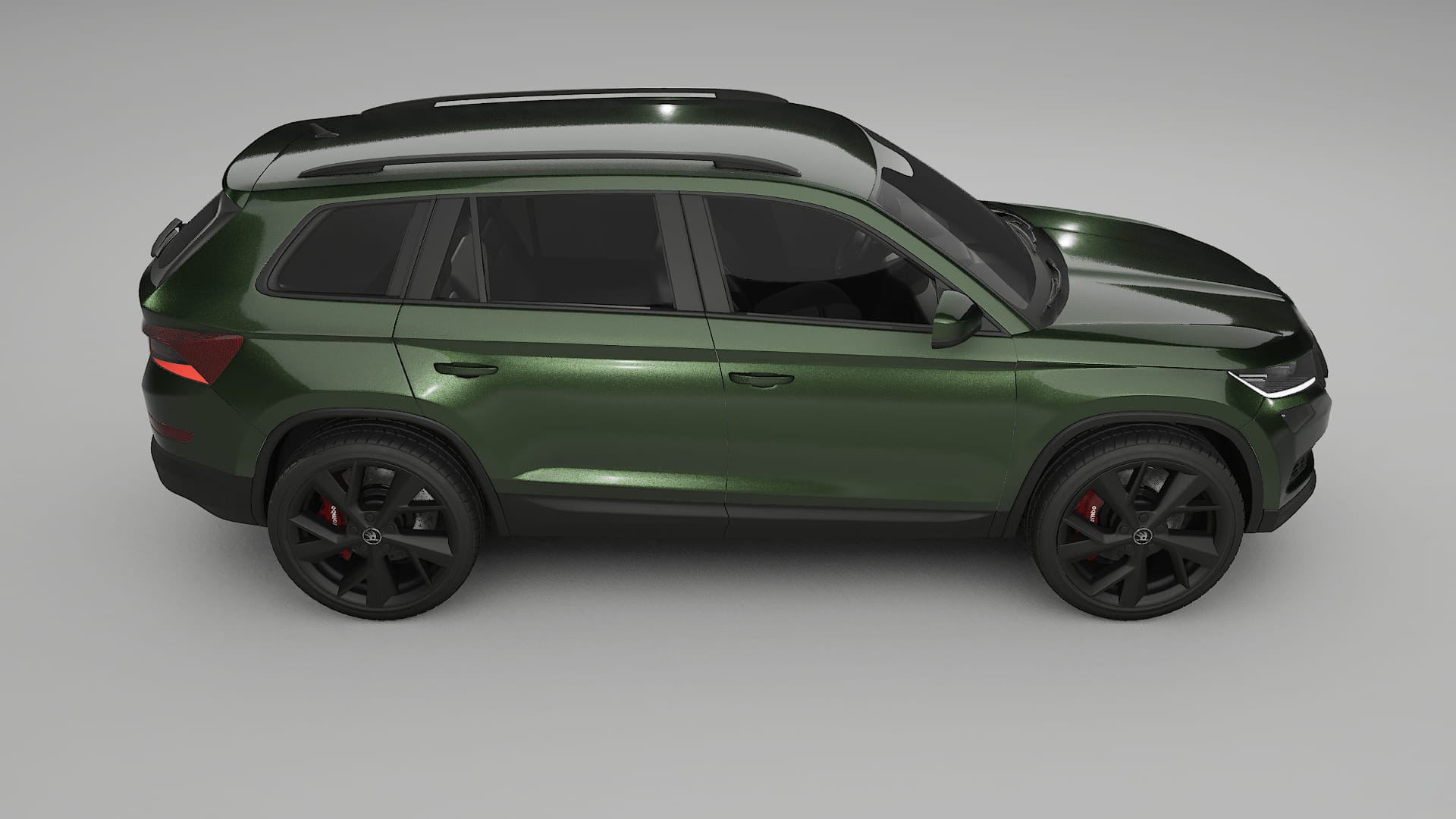 Škoda Kodiaq NS7 TPU Paint Protection Film | LAGOON Color Change PPF Full Pre-Cut Kit