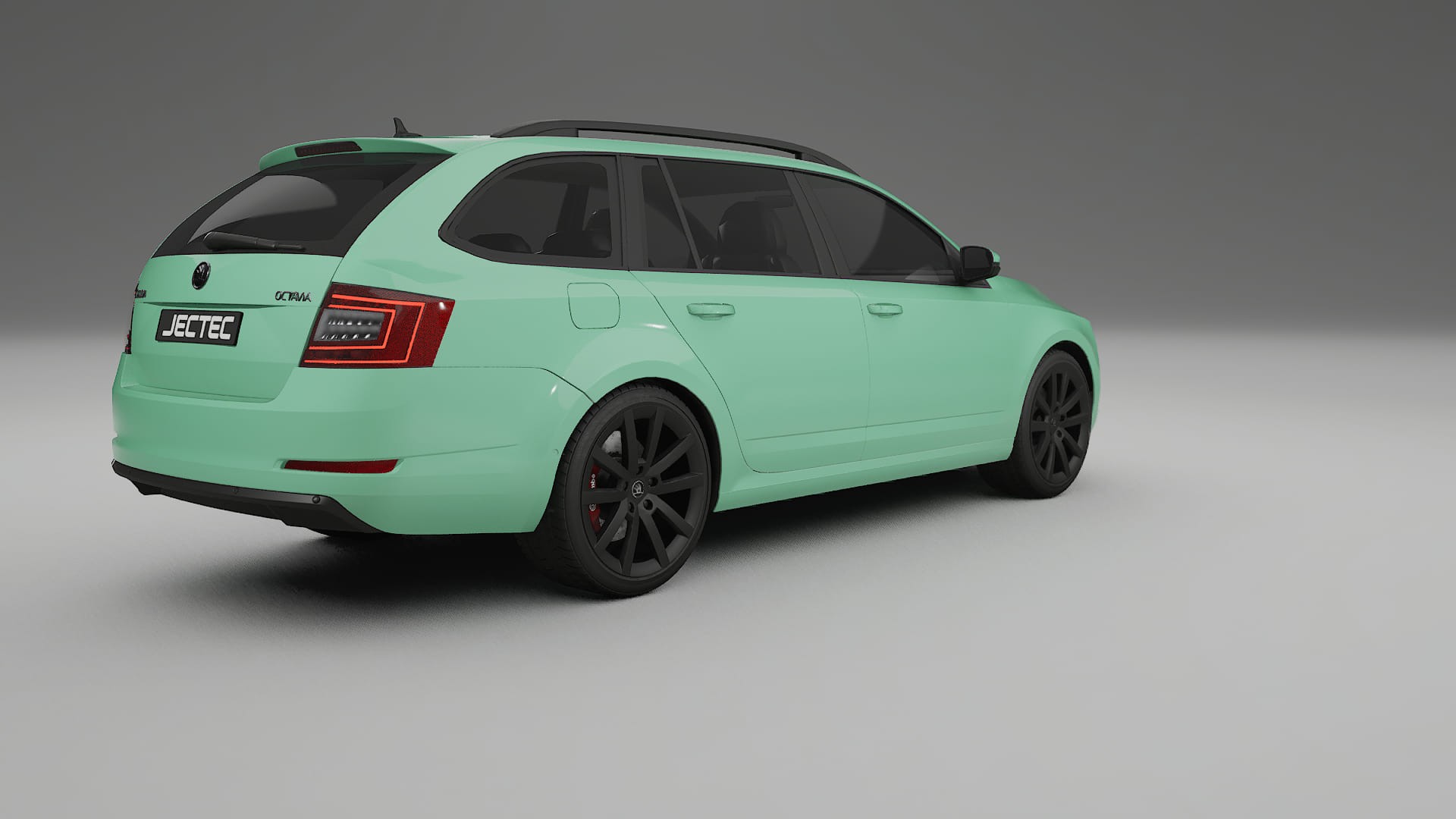 Škoda Octavia combi 5E TPU Paint Protection Film | DUSTY Color Change PPF Full Pre-Cut Kit