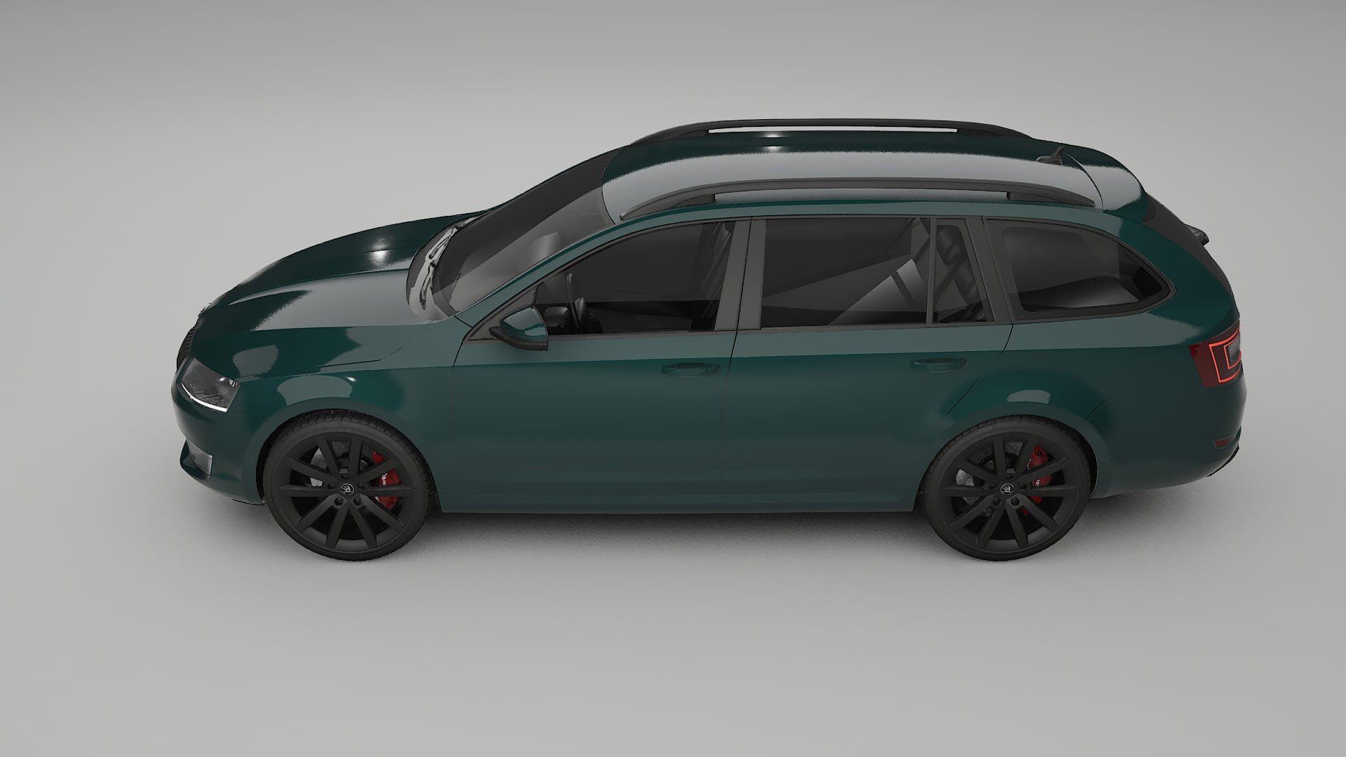 Škoda Octavia combi 5E TPU Paint Protection Film | INFERNO Color Change PPF Full Pre-Cut Kit