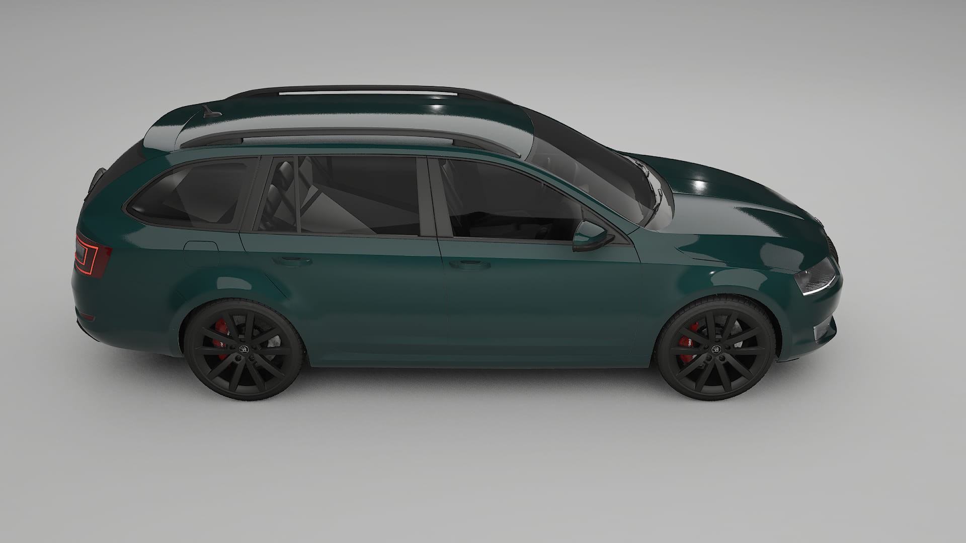 Škoda Octavia combi 5E TPU Paint Protection Film | INFERNO Color Change PPF Full Pre-Cut Kit