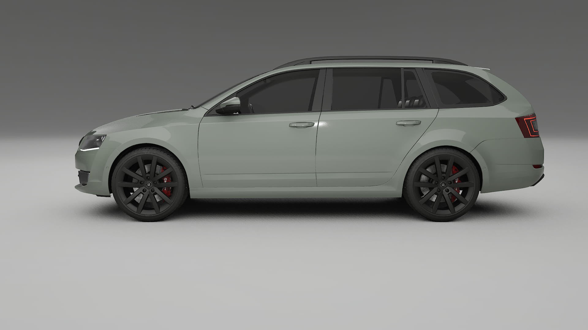 Škoda Octavia combi 5E TPU Paint Protection Film | SLATE Color Change PPF Full Pre-Cut Kit