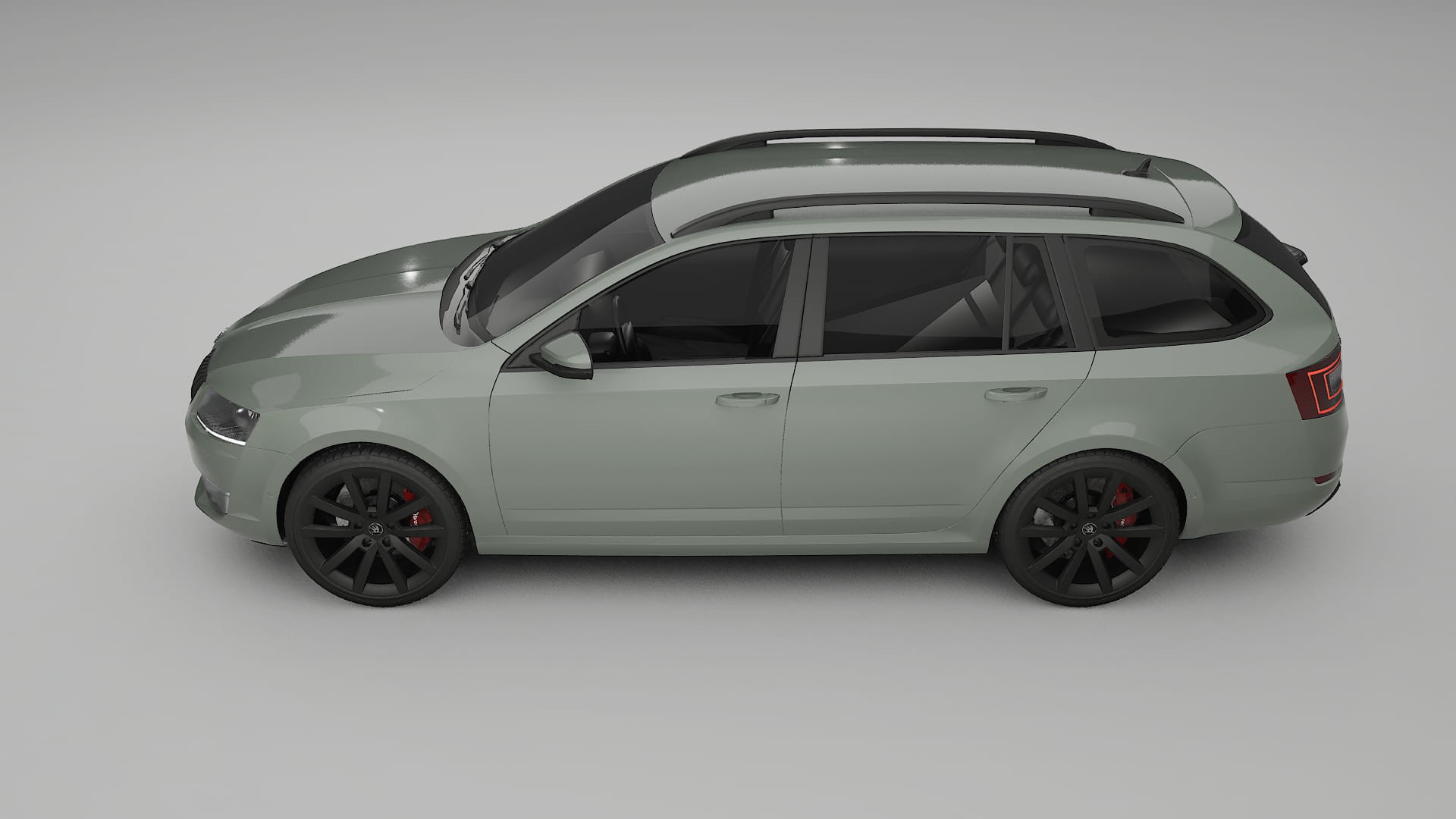 Škoda Octavia combi 5E TPU Paint Protection Film | SLATE Color Change PPF Full Pre-Cut Kit