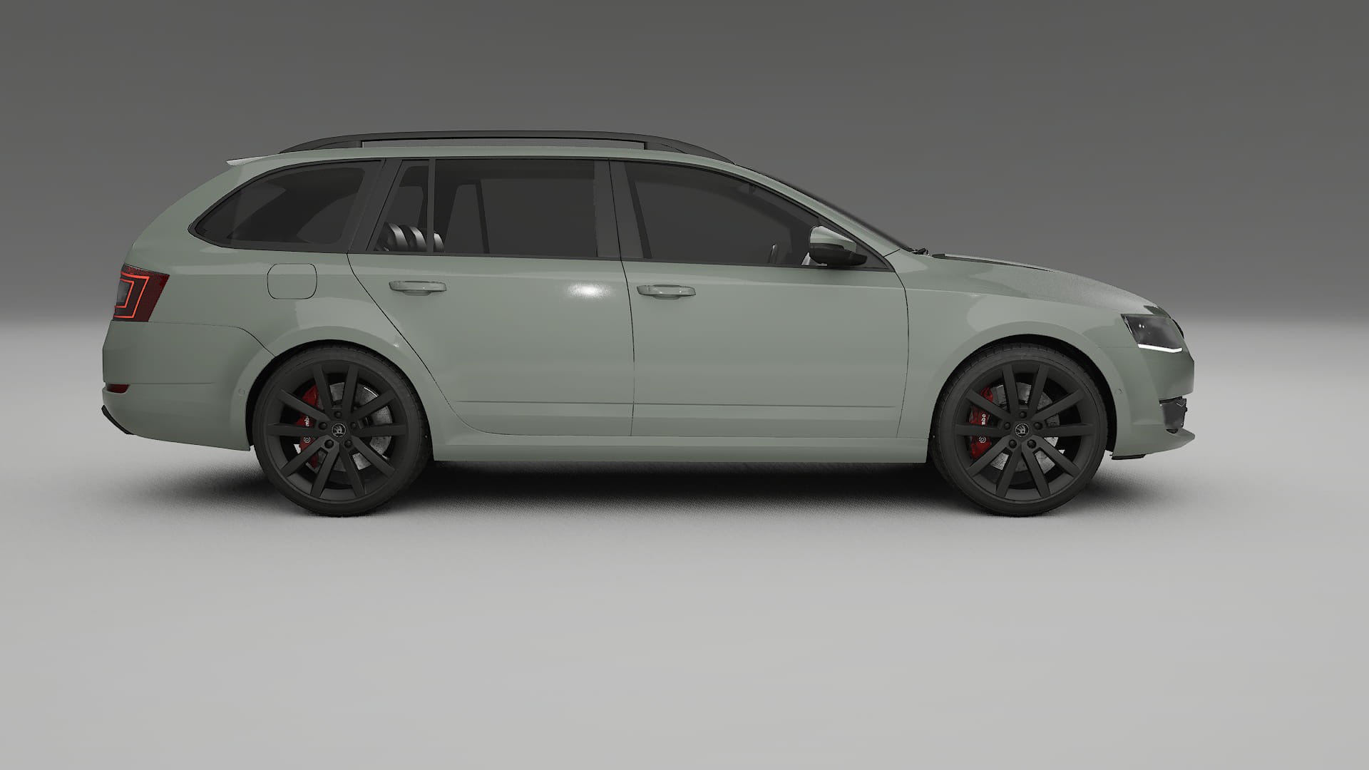 Škoda Octavia combi 5E TPU Paint Protection Film | SLATE Color Change PPF Full Pre-Cut Kit