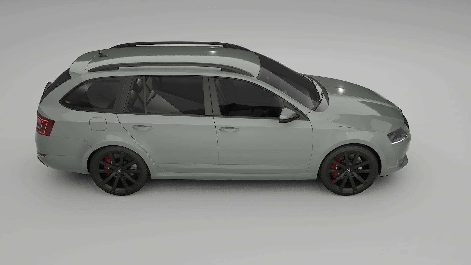 Škoda Octavia combi 5E TPU Paint Protection Film | SLATE Color Change PPF Full Pre-Cut Kit