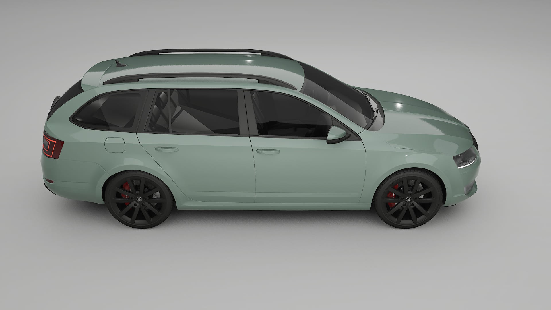 Škoda Octavia combi 5E TPU Paint Protection Film | CINDER Color Change PPF Full Pre-Cut Kit