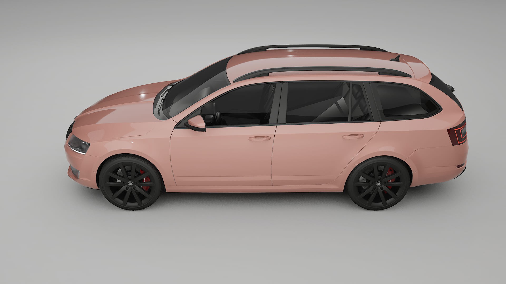 Škoda Octavia combi 5E TPU Paint Protection Film | BLUSH Color Change PPF Full Pre-Cut Kit