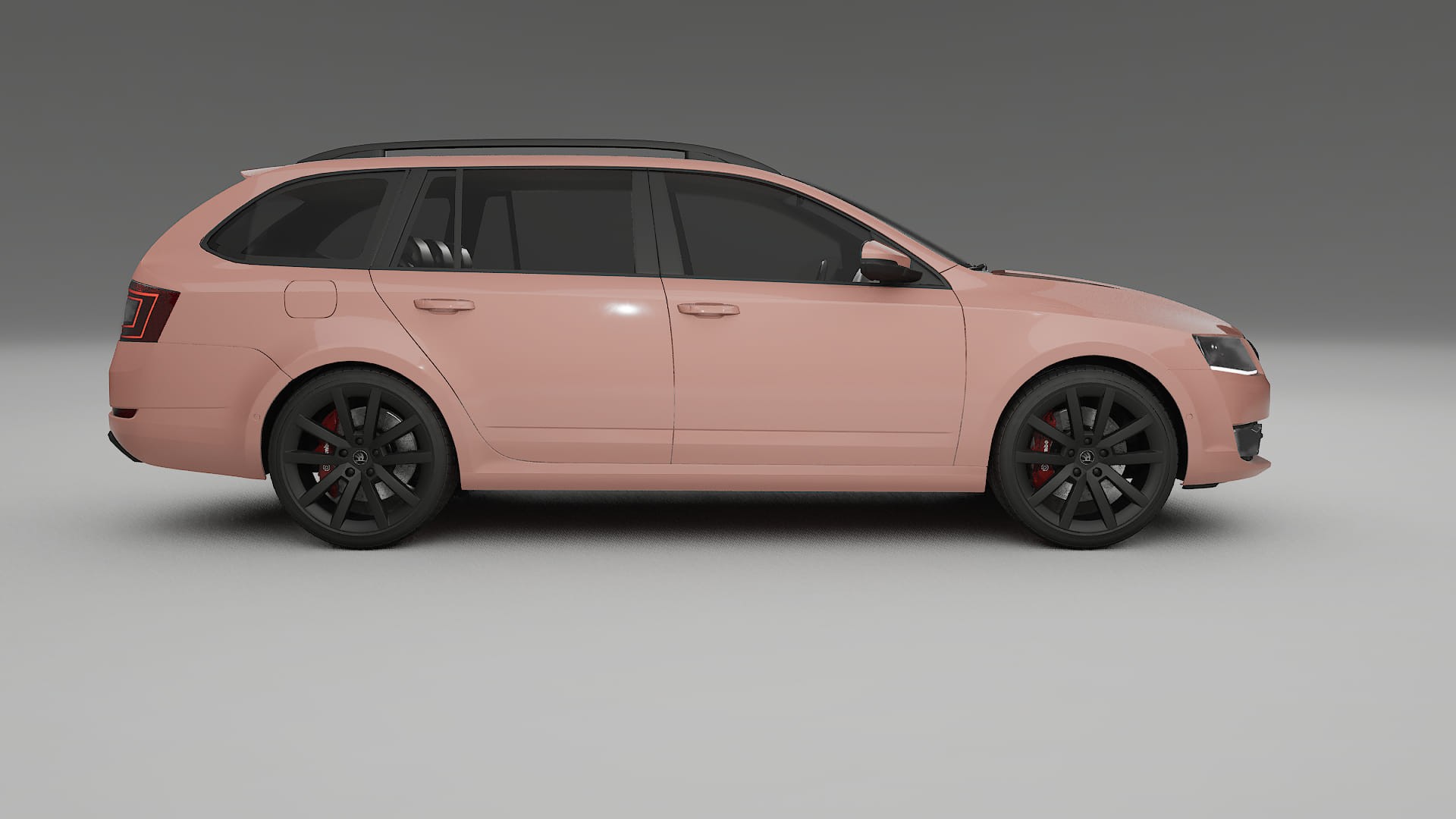 Škoda Octavia combi 5E TPU Paint Protection Film | BLUSH Color Change PPF Full Pre-Cut Kit