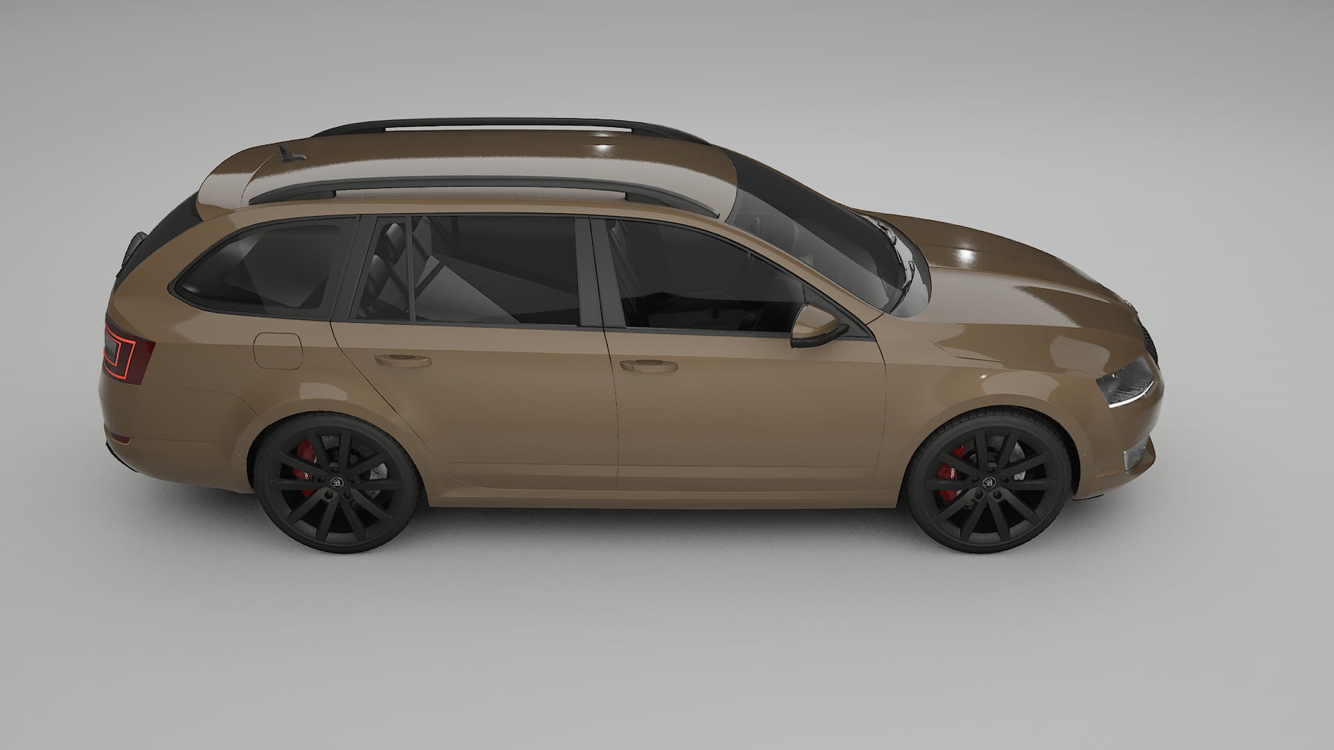 Škoda Octavia combi 5E TPU Paint Protection Film | SAHARA Color Change PPF Full Pre-Cut Kit