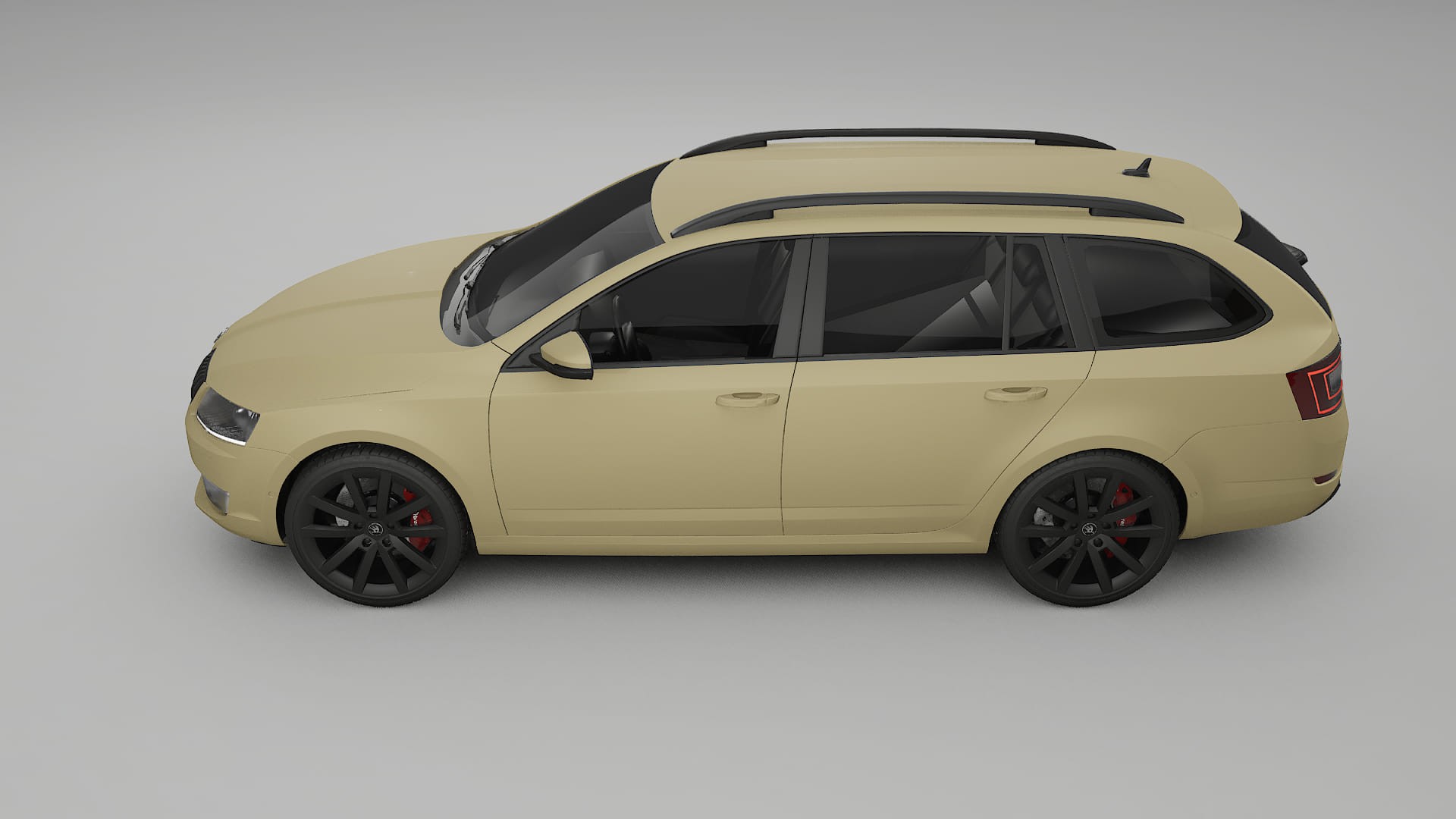 Škoda Octavia combi 5E TPU Paint Protection Film | SAND Color Change PPF Full Pre-Cut Kit