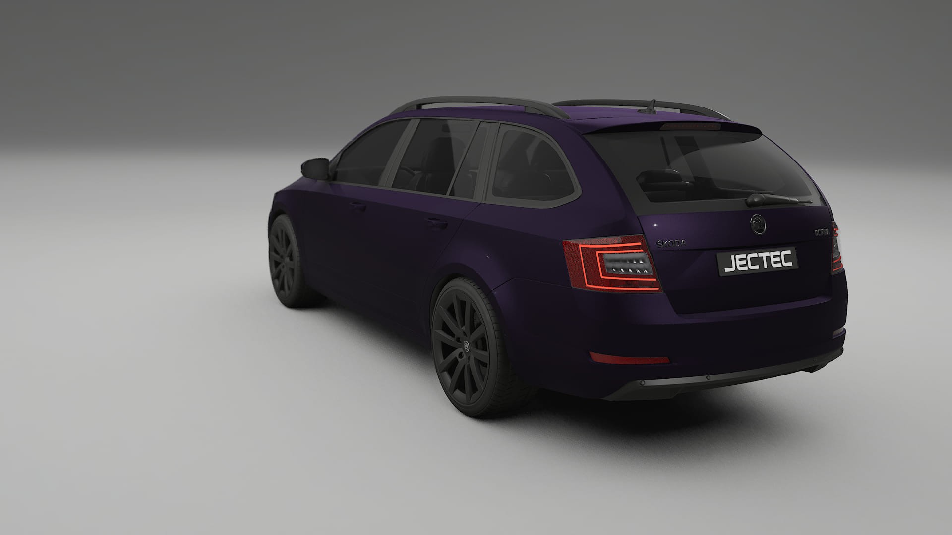 Škoda Octavia combi 5E TPU Paint Protection Film | VIOLET Color Change PPF Full Pre-Cut Kit