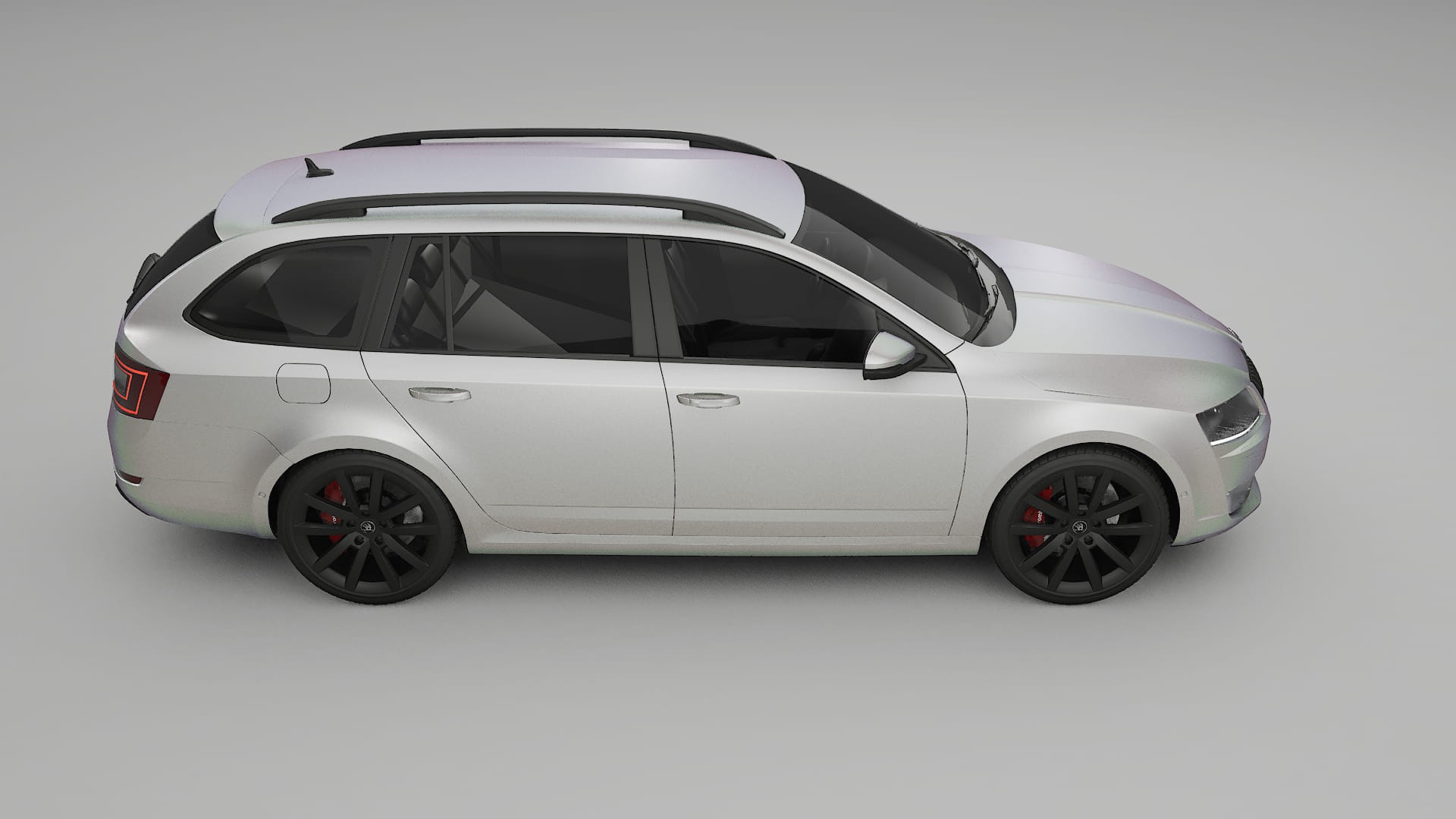 Škoda Octavia combi 5E TPU Paint Protection Film | NEBULA Color Change PPF Full Pre-Cut Kit