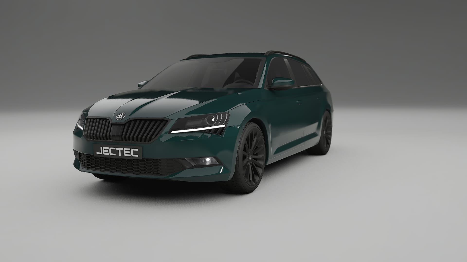 Škoda Superb B8 TPU Paint Protection Film | INFERNO Color Change PPF Full Pre-Cut Kit