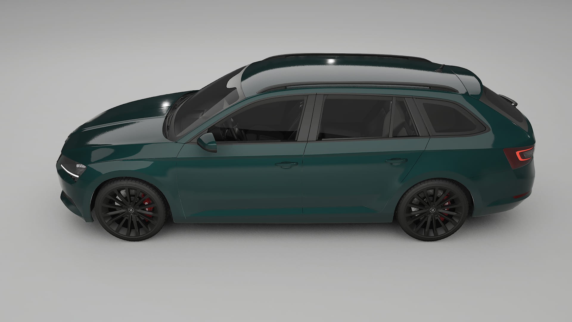 Škoda Superb B8 TPU Paint Protection Film | INFERNO Color Change PPF Full Pre-Cut Kit