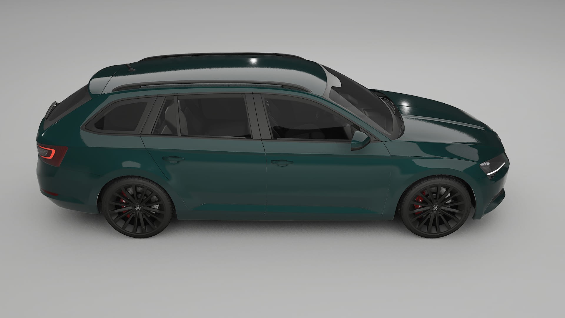 Škoda Superb B8 TPU Paint Protection Film | INFERNO Color Change PPF Full Pre-Cut Kit