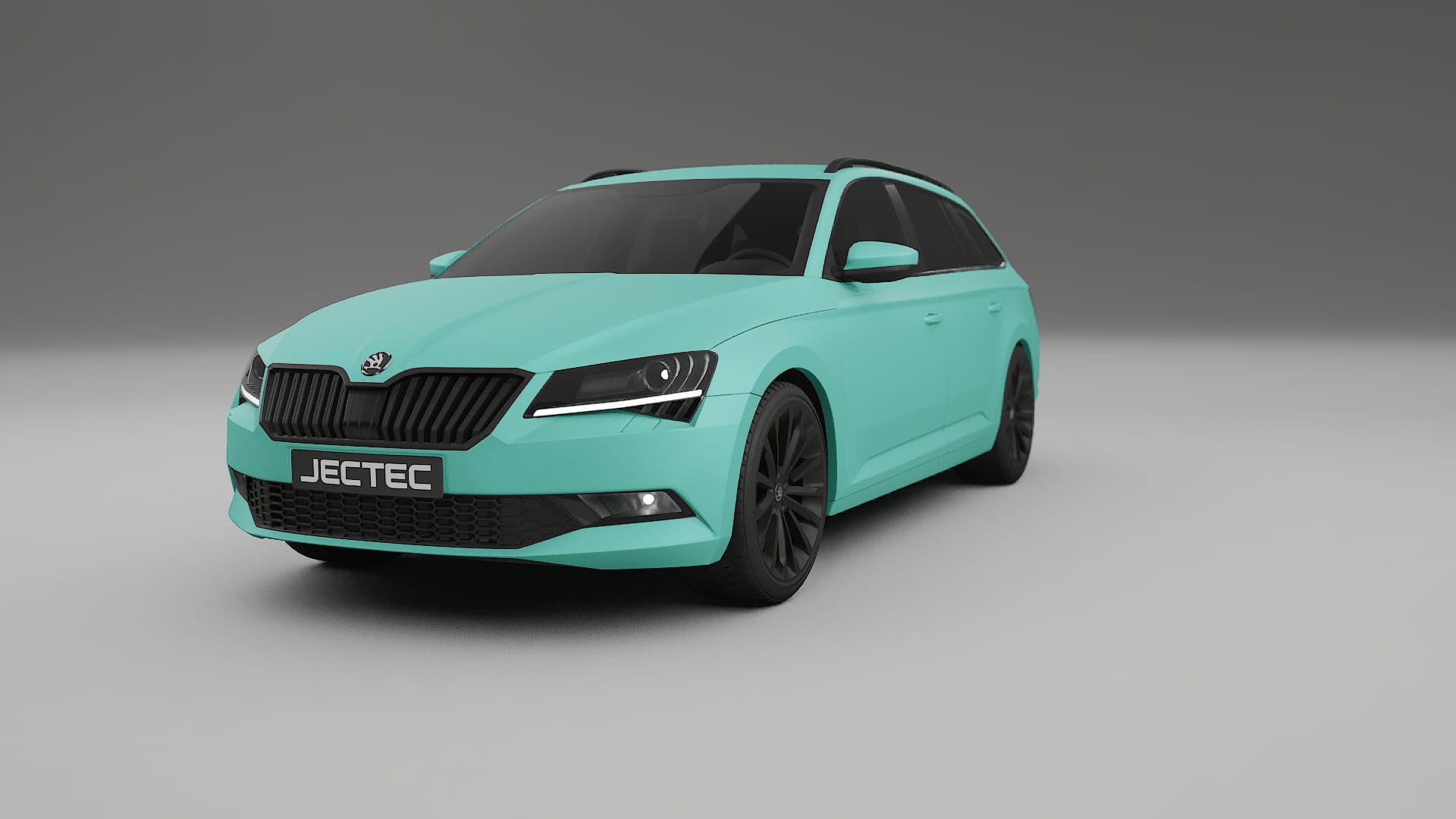 Škoda Superb B8 TPU Paint Protection Film | FROST Color Change PPF Full Pre-Cut Kit