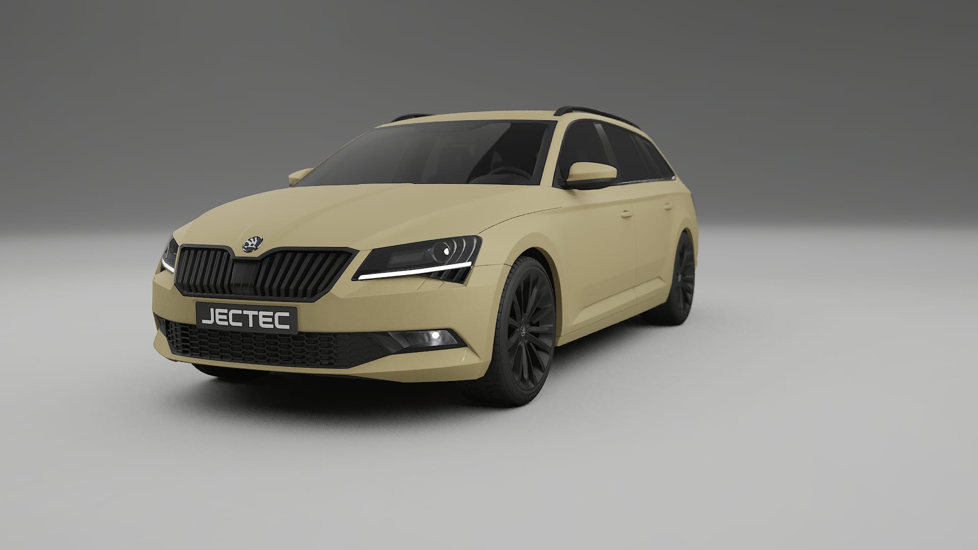 Škoda Superb B8 TPU Paint Protection Film | SAND Color Change PPF Full Pre-Cut Kit