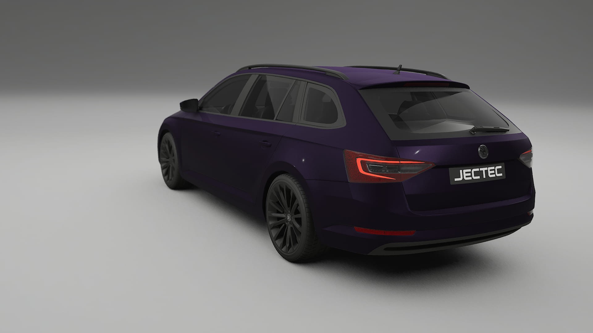 Škoda Superb B8 TPU Paint Protection Film | VIOLET Color Change PPF Full Pre-Cut Kit