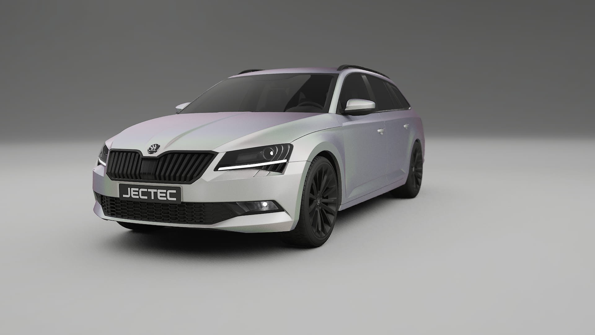 Škoda Superb B8 TPU Paint Protection Film | NEBULA Color Change PPF Full Pre-Cut Kit