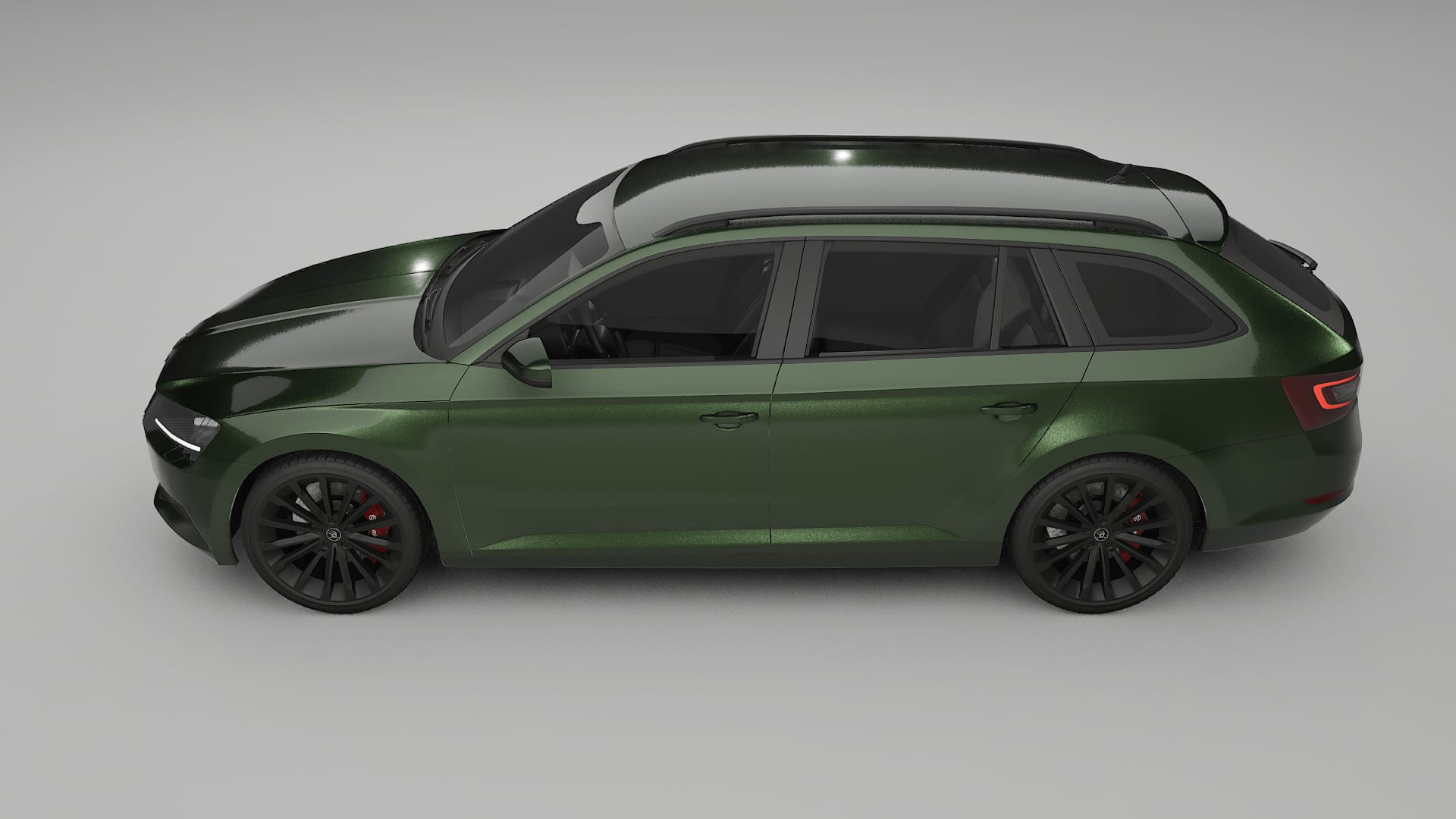 Škoda Superb B8 TPU Paint Protection Film | LAGOON Color Change PPF Full Pre-Cut Kit