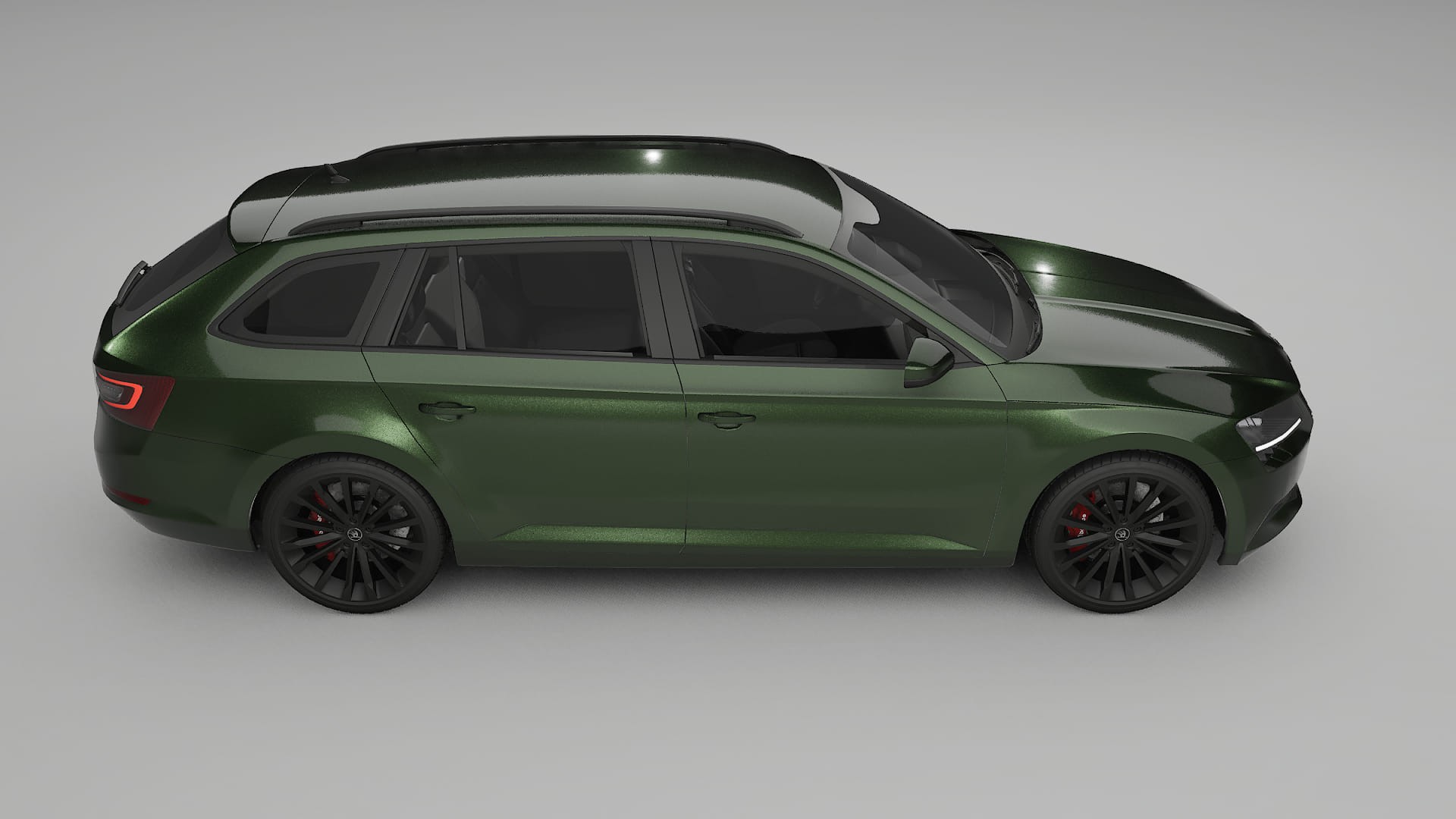 Škoda Superb B8 TPU Paint Protection Film | LAGOON Color Change PPF Full Pre-Cut Kit