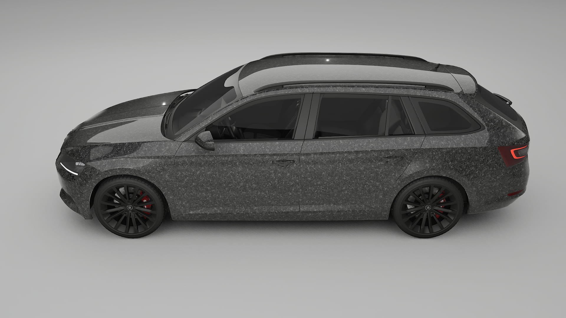 Škoda Superb B8 TPU Paint Protection Film | FORGED S Color Change PPF Full Pre-Cut Kit