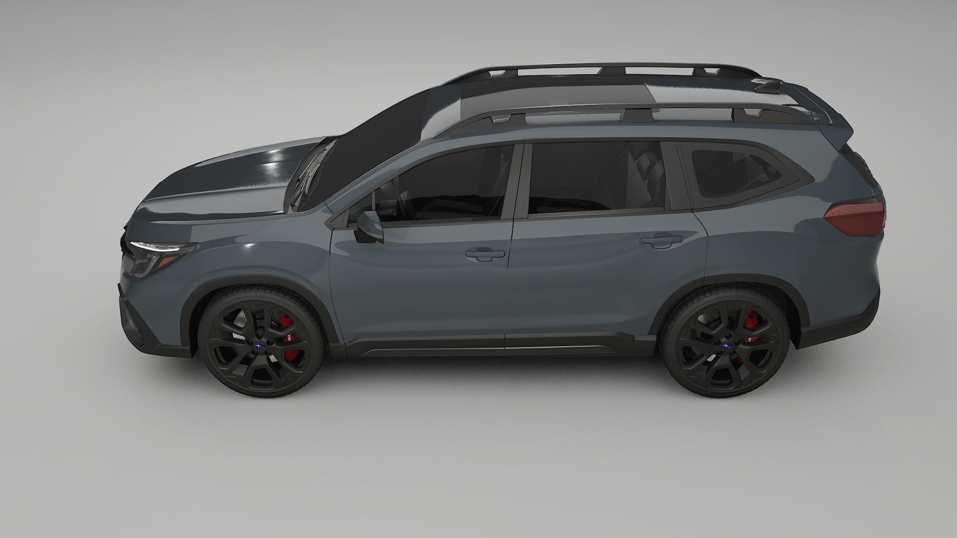 Subaru Ascent BT facelift LCI TPU Paint Protection Film | GRANITE Color Change PPF Full Pre-Cut Kit