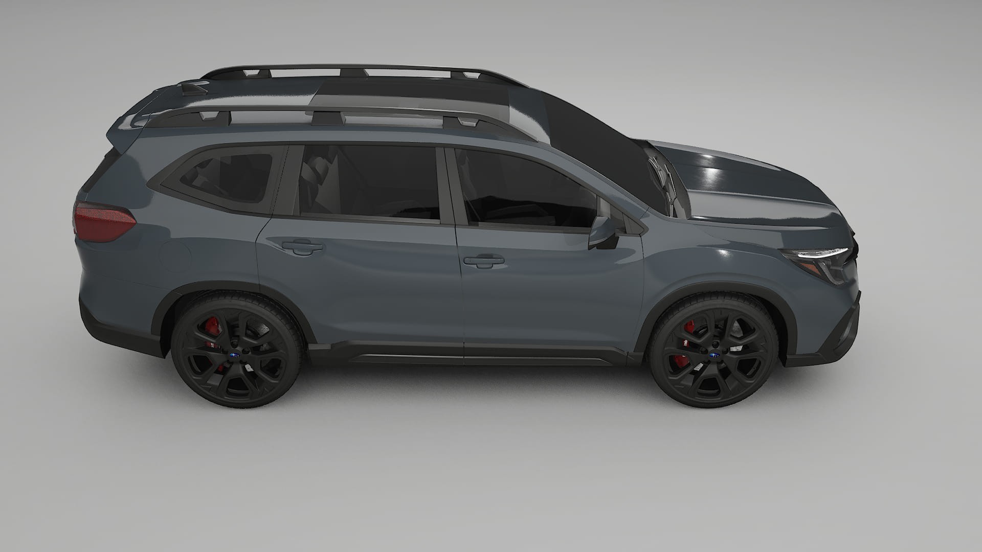 Subaru Ascent BT facelift LCI TPU Paint Protection Film | GRANITE Color Change PPF Full Pre-Cut Kit