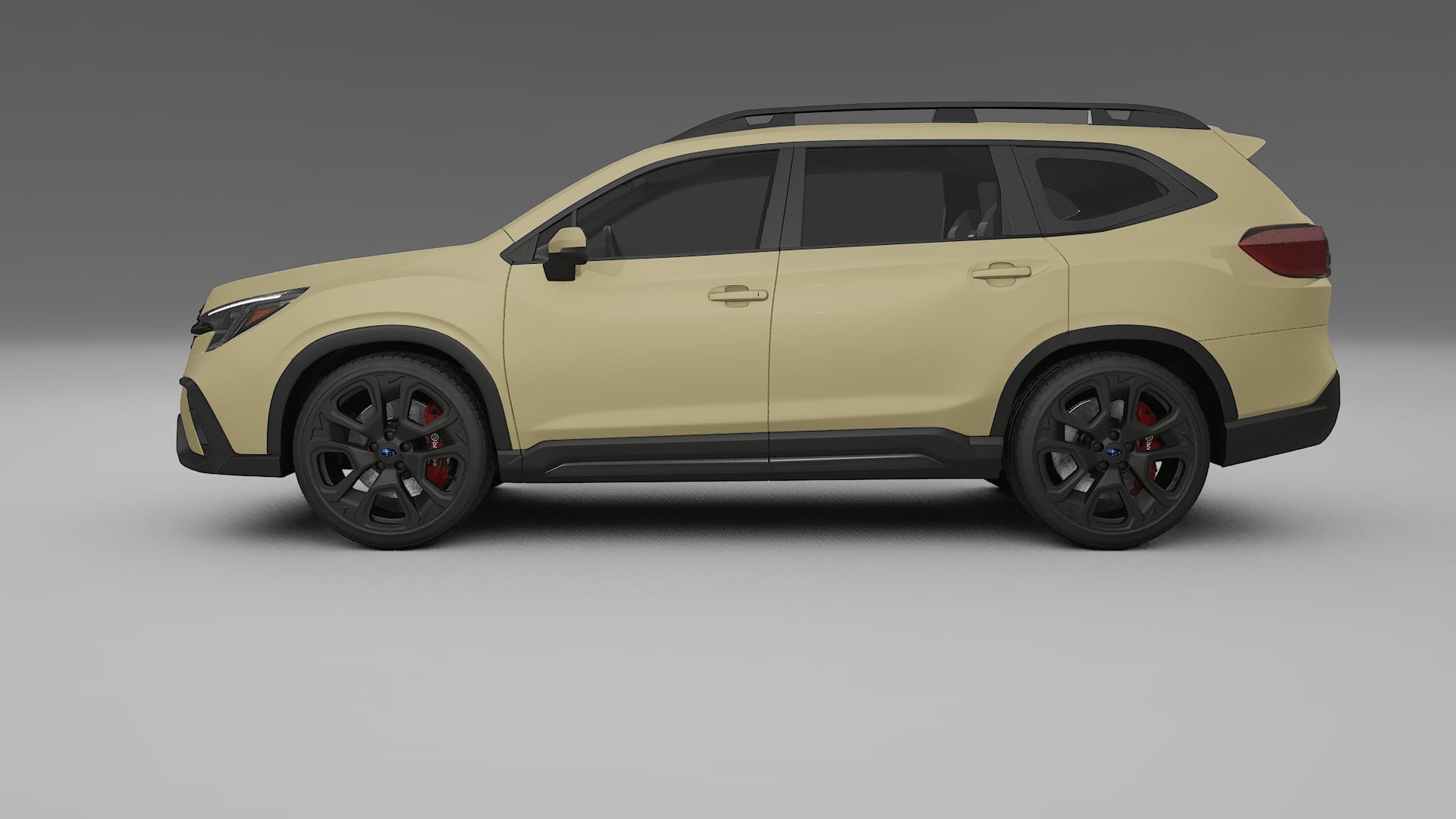 Subaru Ascent BT facelift LCI TPU Paint Protection Film | SAND Color Change PPF Full Pre-Cut Kit