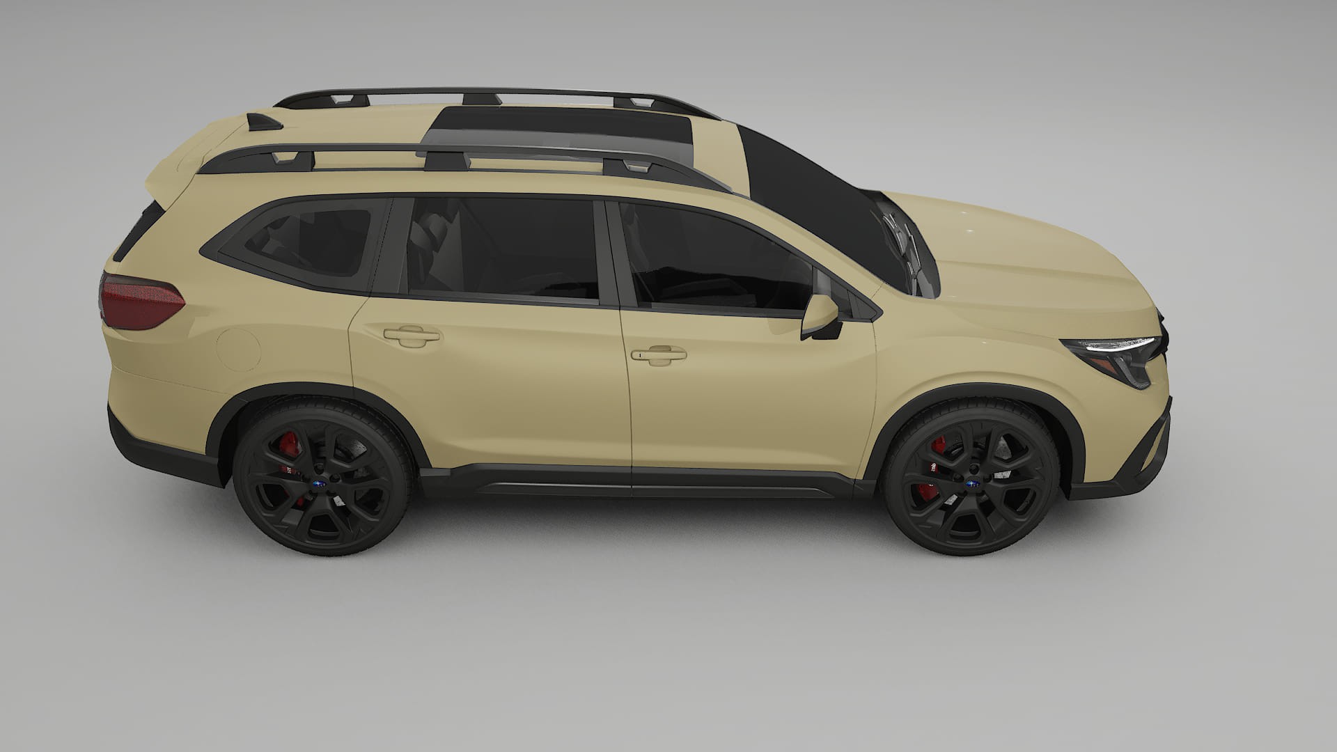 Subaru Ascent BT facelift LCI TPU Paint Protection Film | SAND Color Change PPF Full Pre-Cut Kit