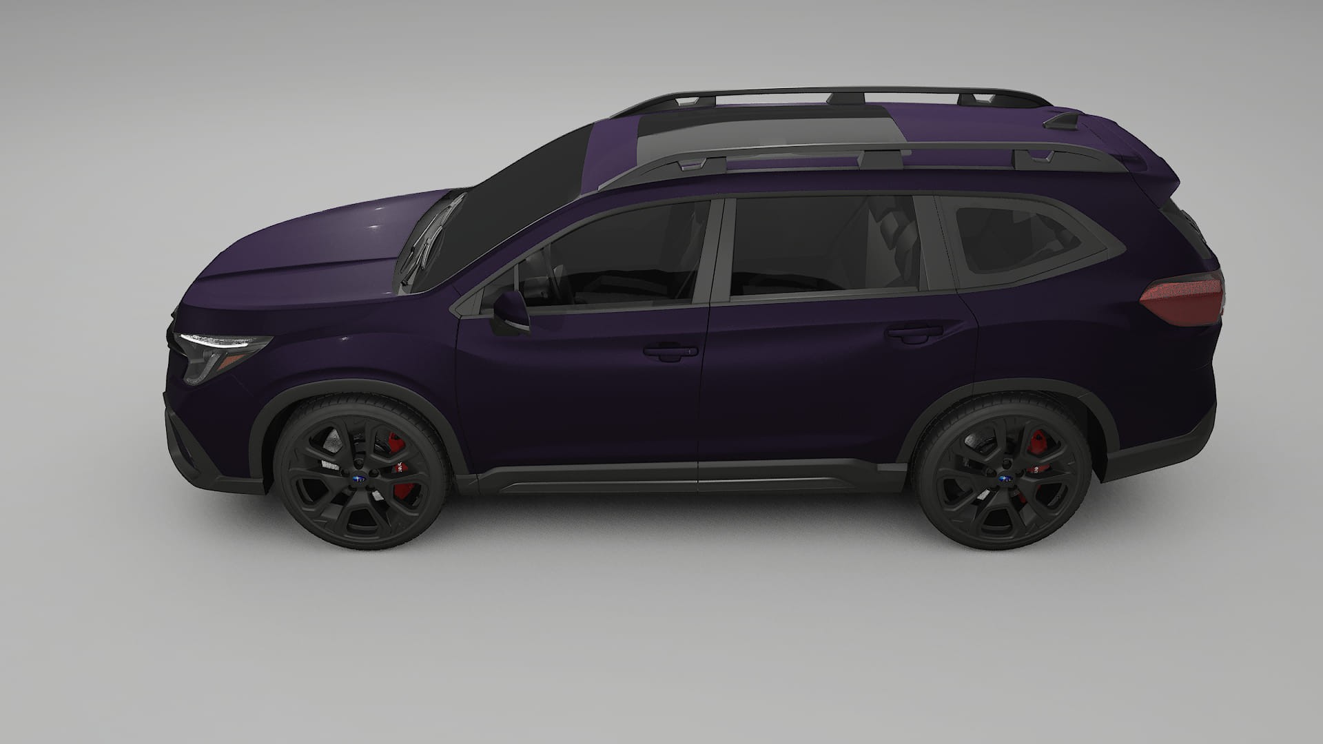 Subaru Ascent BT facelift LCI TPU Paint Protection Film | VIOLET Color Change PPF Full Pre-Cut Kit