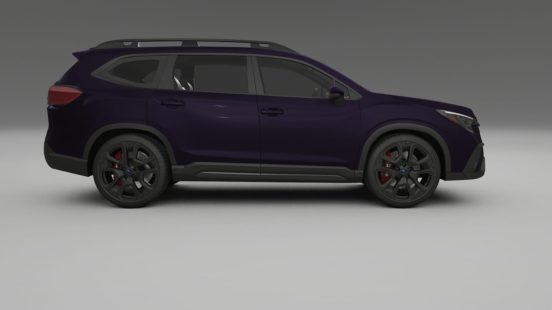 Subaru Ascent BT facelift LCI TPU Paint Protection Film | VIOLET Color Change PPF Full Pre-Cut Kit