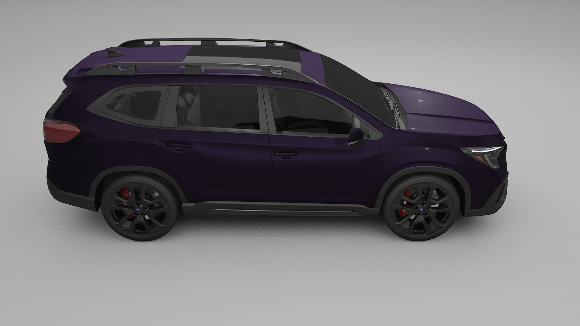 Subaru Ascent BT facelift LCI TPU Paint Protection Film | VIOLET Color Change PPF Full Pre-Cut Kit