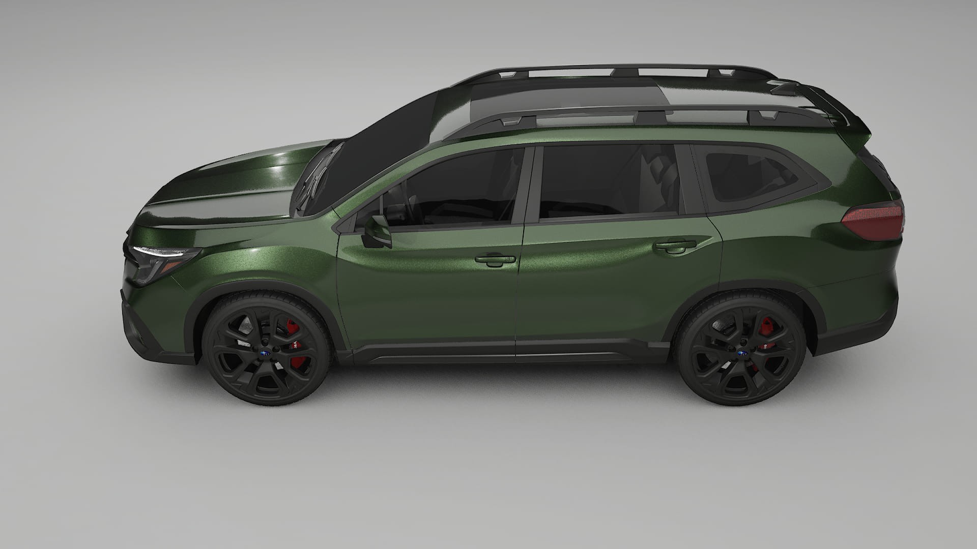 Subaru Ascent BT facelift LCI TPU Paint Protection Film | LAGOON Color Change PPF Full Pre-Cut Kit